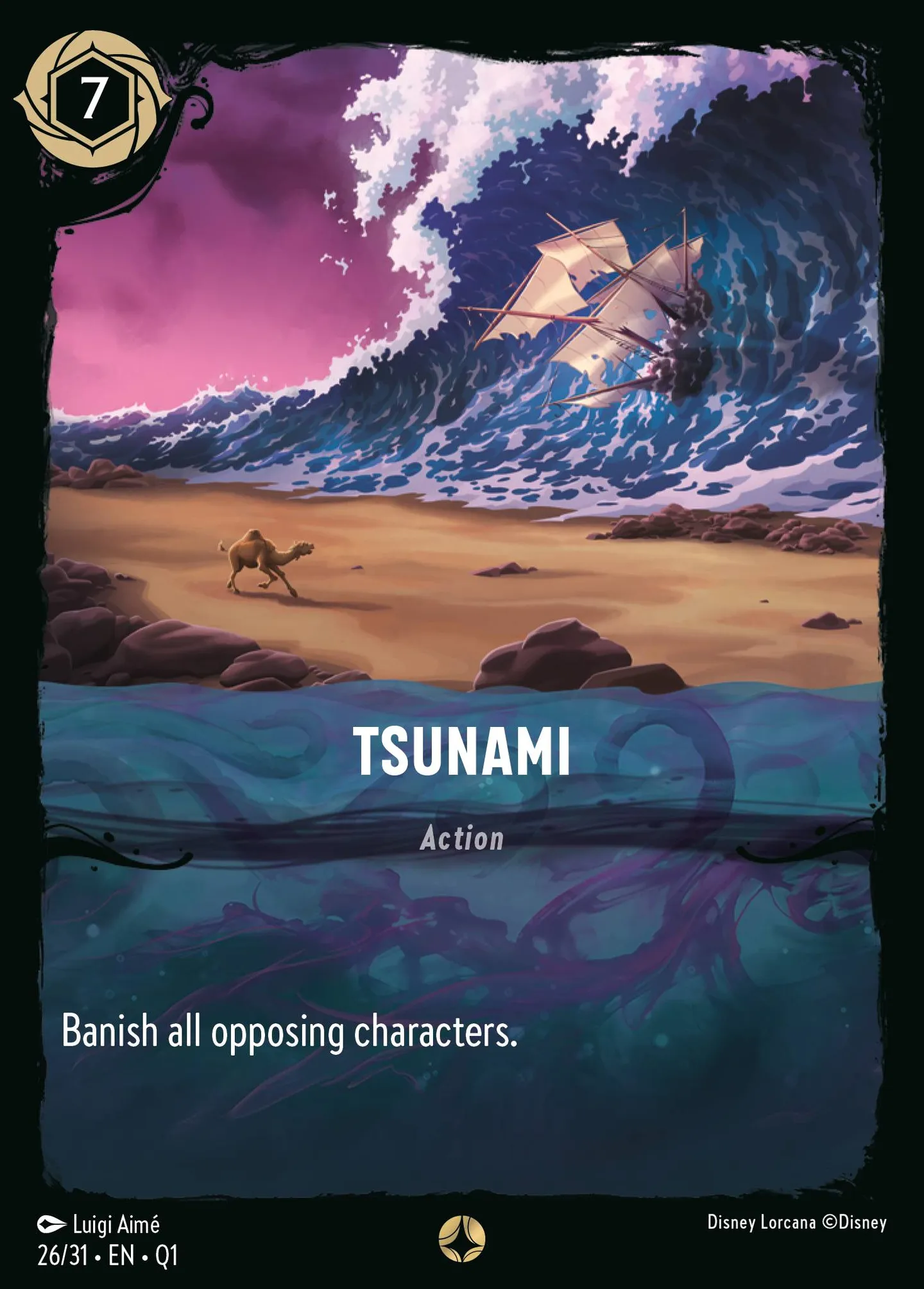 Tsunami — Illumineer's Quest: Deep Trouble — Lorcana