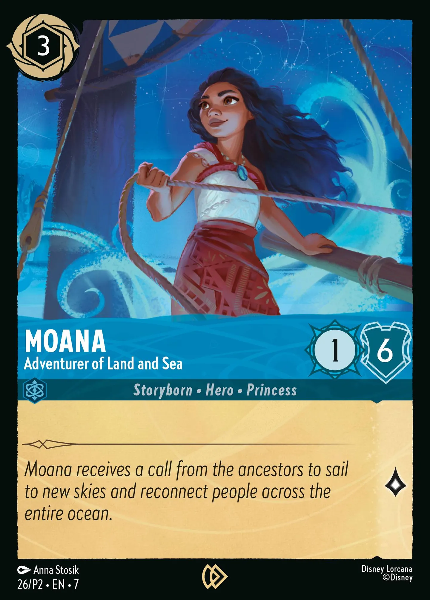 Vaiana - Aventurière de la terre et de la mer — Promos - Year 2 — Lorcana