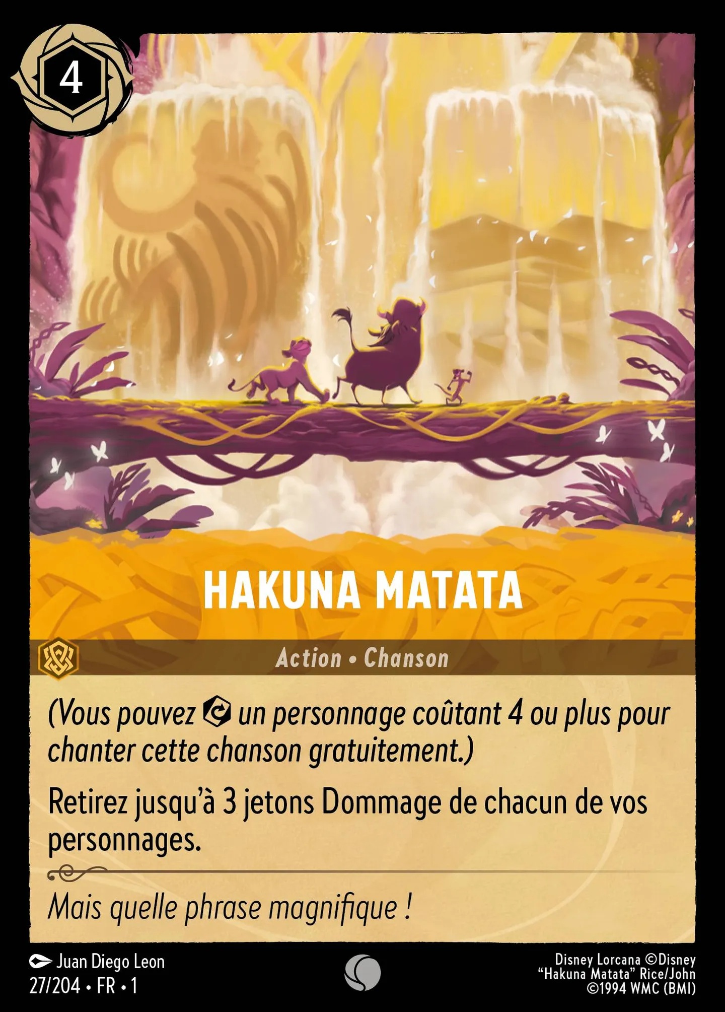 Hakuna Matata — The First Chapter — Lorcana