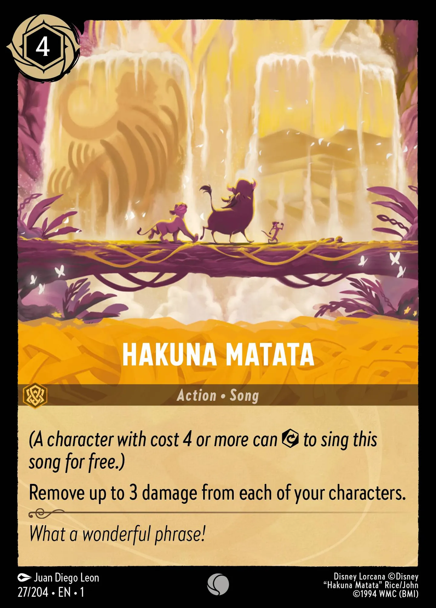 Hakuna Matata — The First Chapter — Lorcana