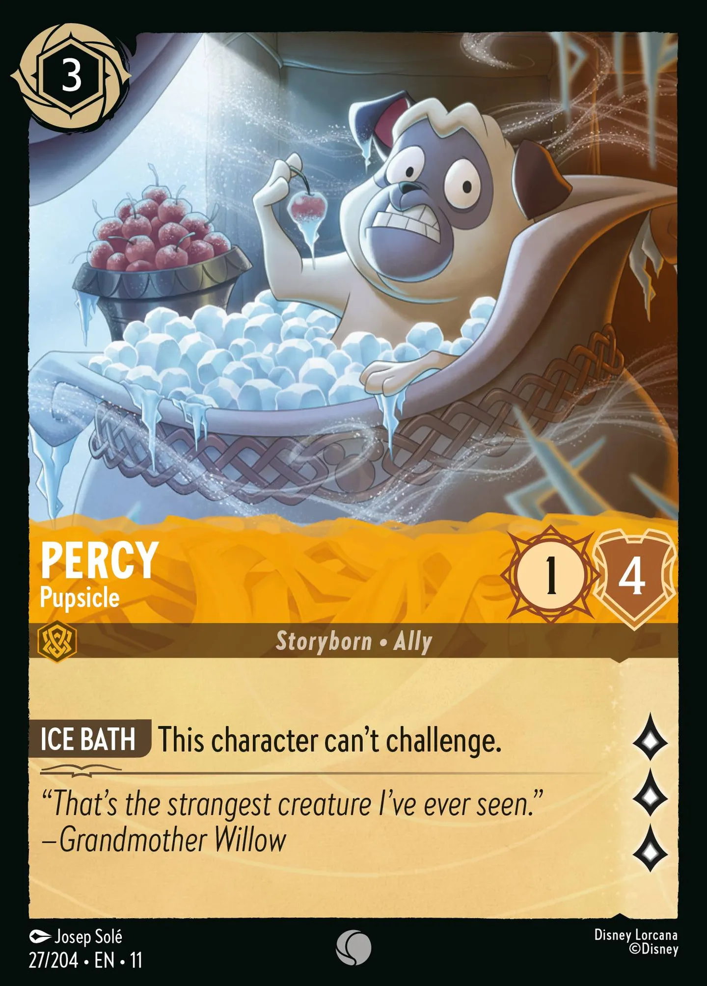 Percy - Pupsicle — Winterspell — Lorcana