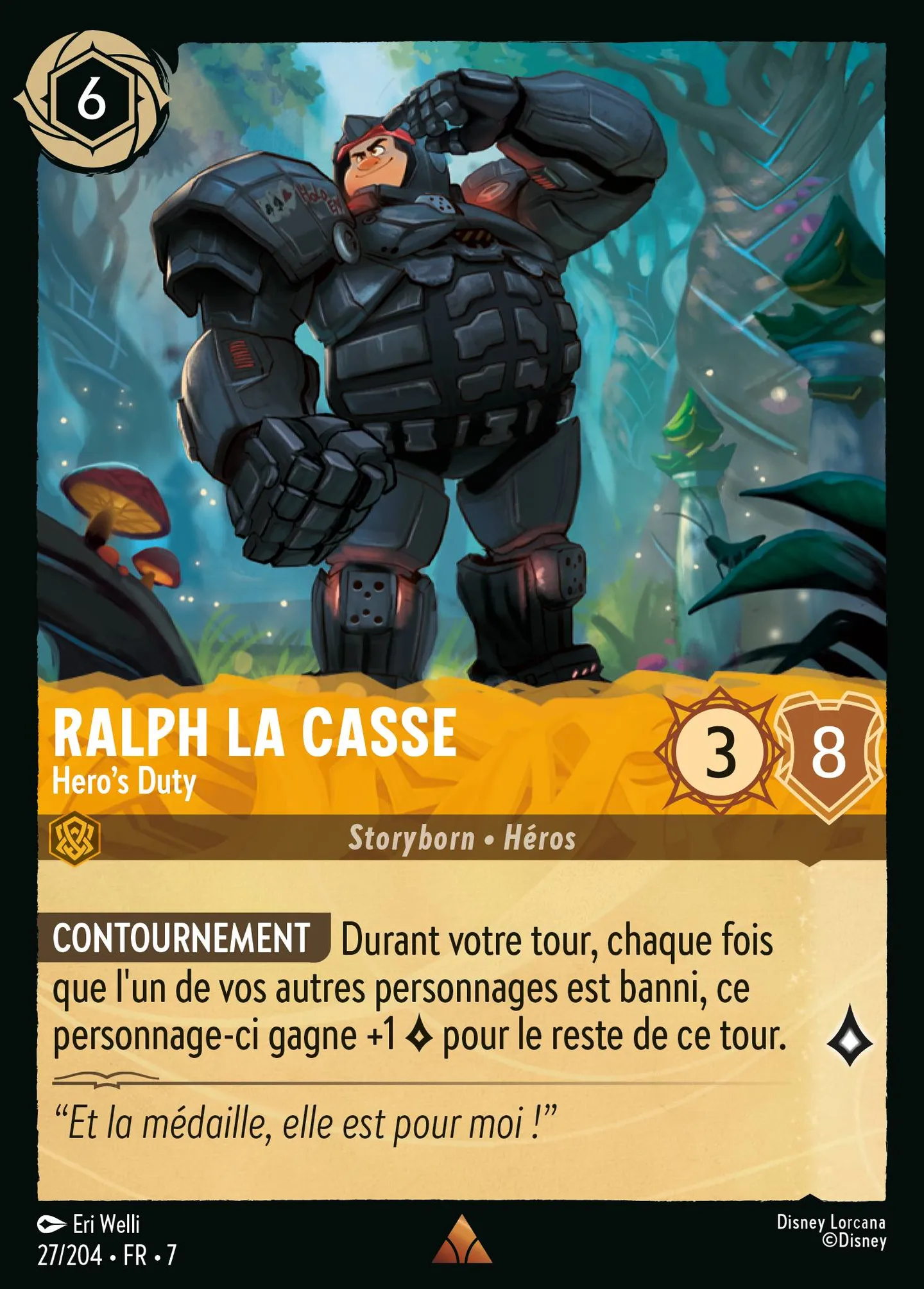 Ralph la Casse - Hero's Duty — Archazia's Island — Lorcana