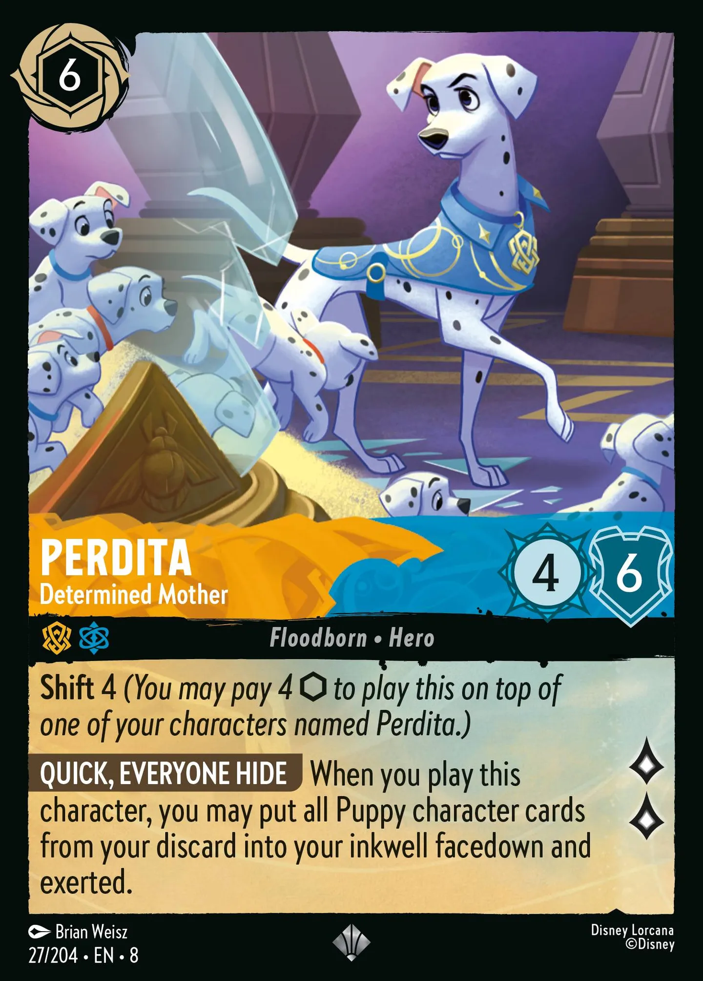 Perdita - Determined Mother — The Reign of Jafar — Lorcana