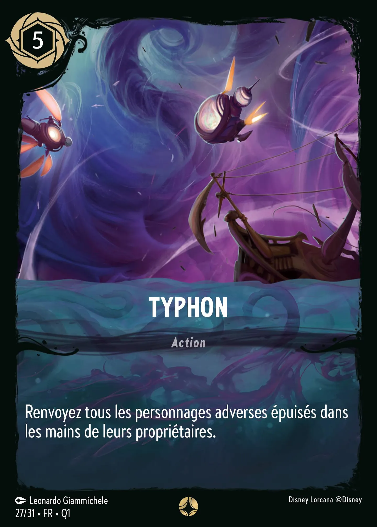 Typhon — Illumineer's Quest: Deep Trouble — Lorcana