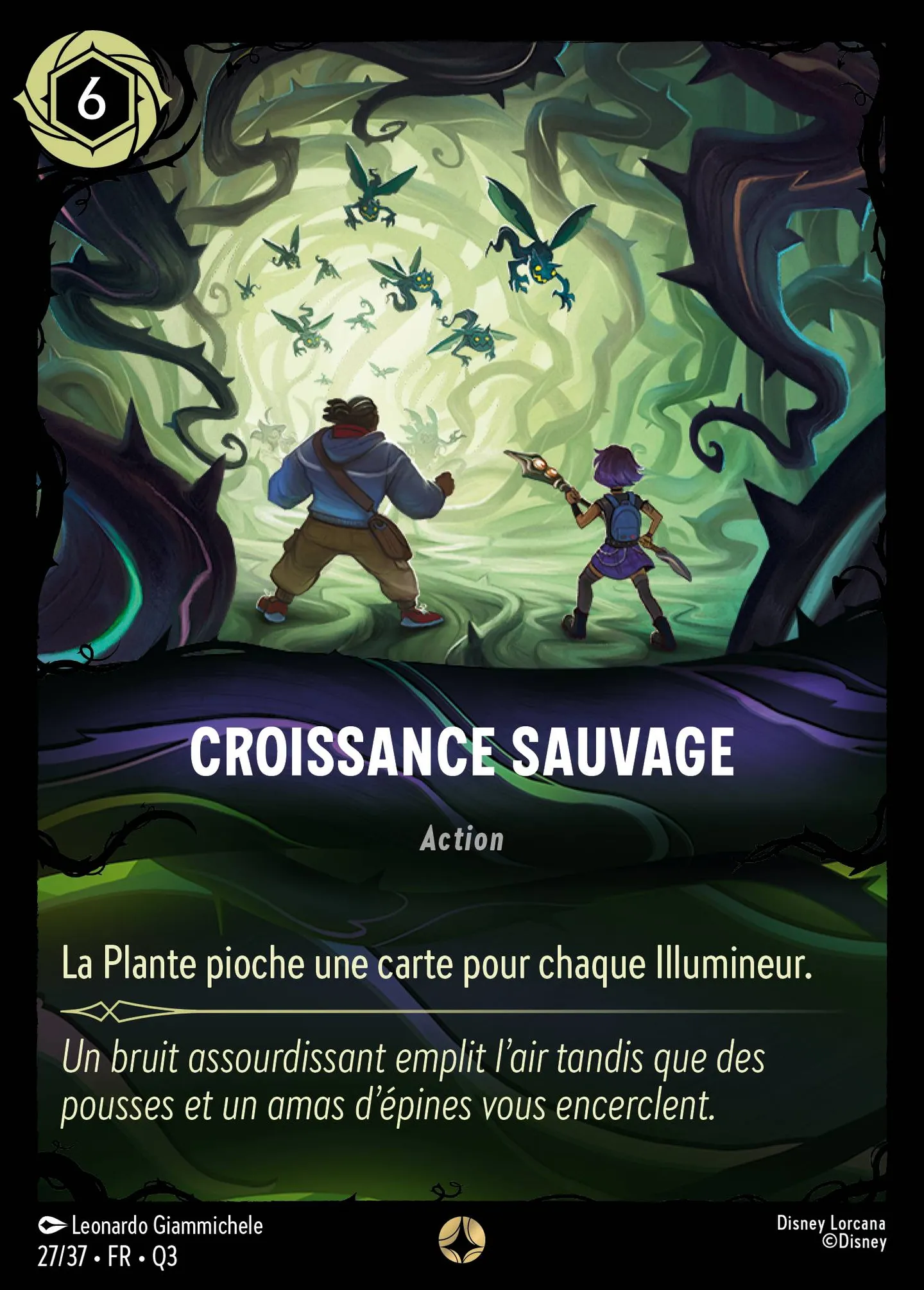Croissance sauvage — Illumineer's Quest: The Great Hunny Rescue — Lorcana