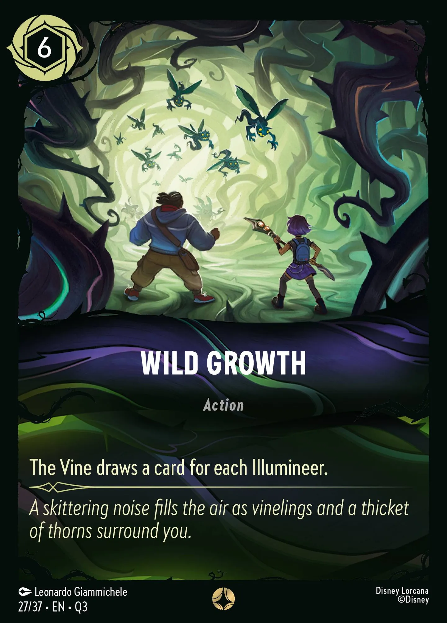Wild Growth — Illumineer's Quest: The Great Hunny Rescue — Lorcana