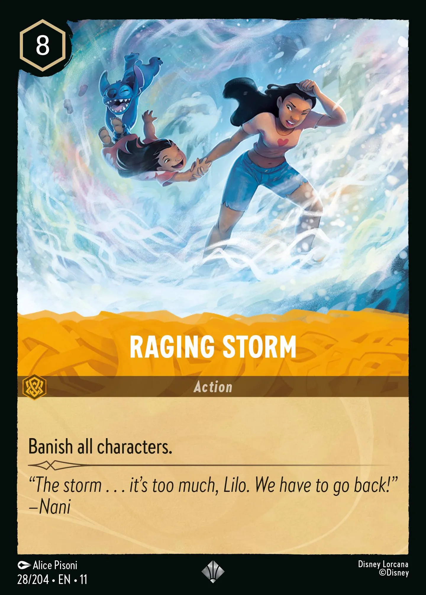Raging Storm — Winterspell — Lorcana