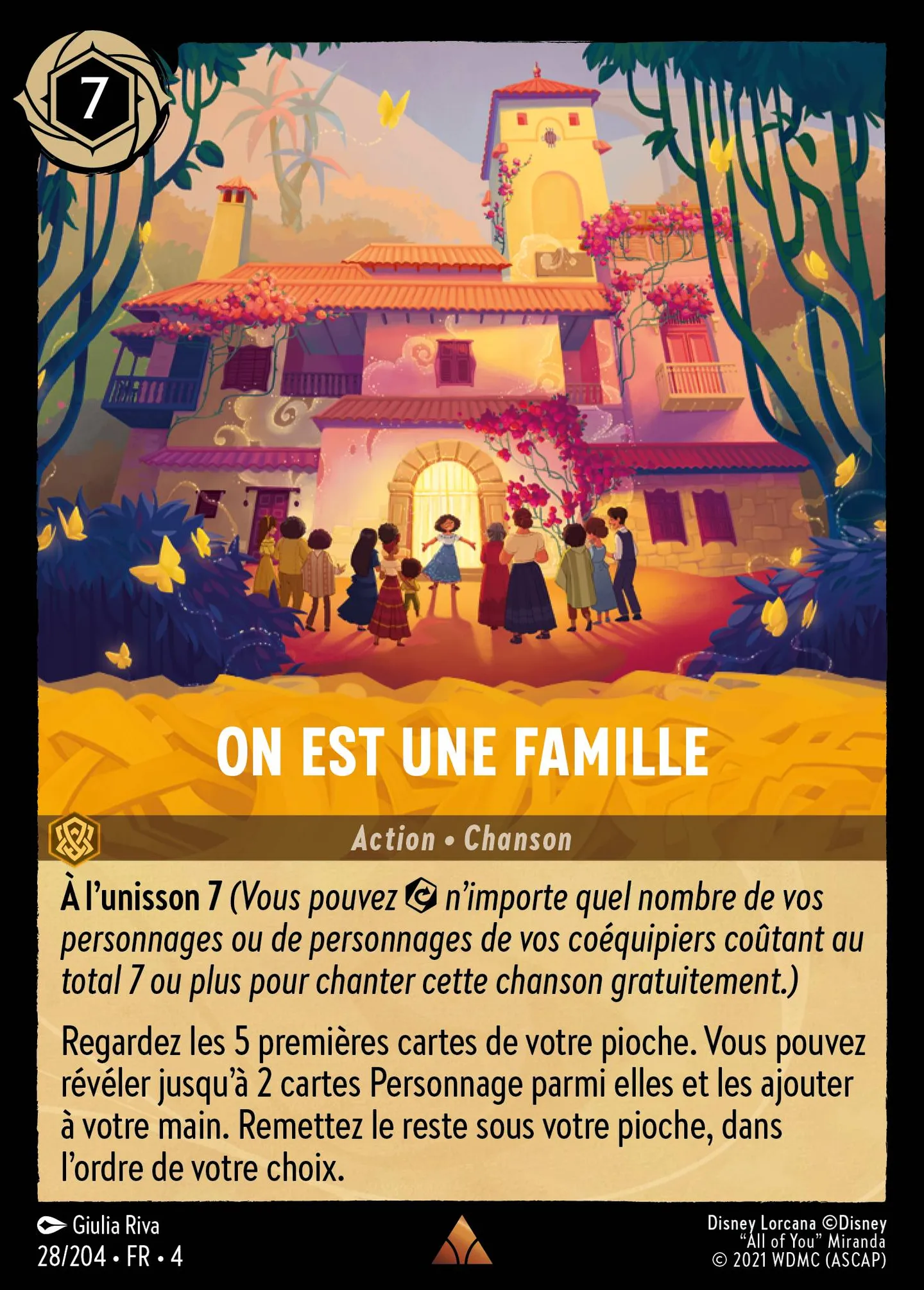 On est une Famille — Ursula's Return — Lorcana