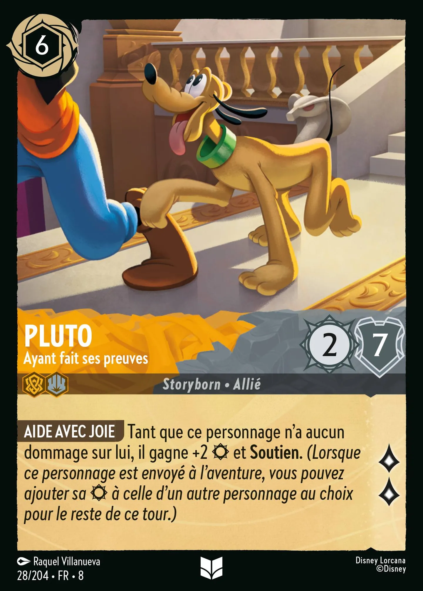 Pluto - Ayant fait ses preuves — The Reign of Jafar — Lorcana