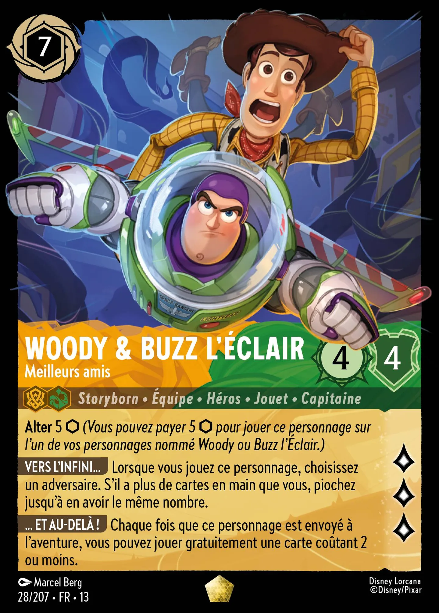 Woody & Buzz l'Éclair - Meilleurs amis — Attack of the Vine! — Lorcana