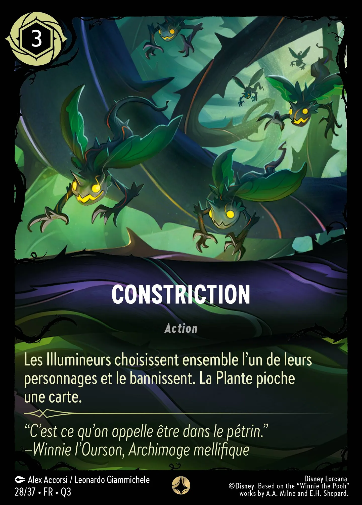 Constriction — Illumineer's Quest: The Great Hunny Rescue — Lorcana