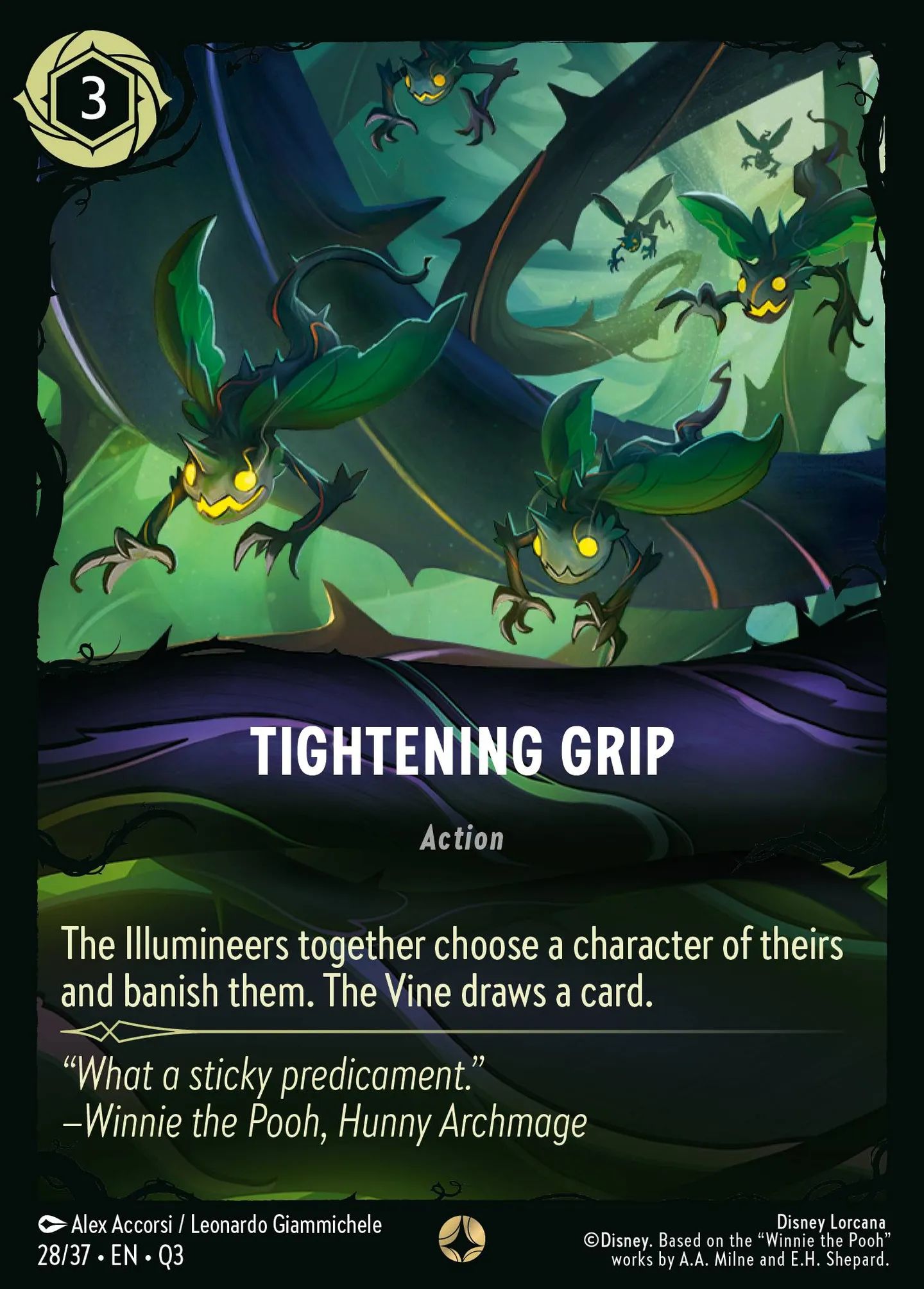 Tightening Grip — Illumineer's Quest: The Great Hunny Rescue — Lorcana