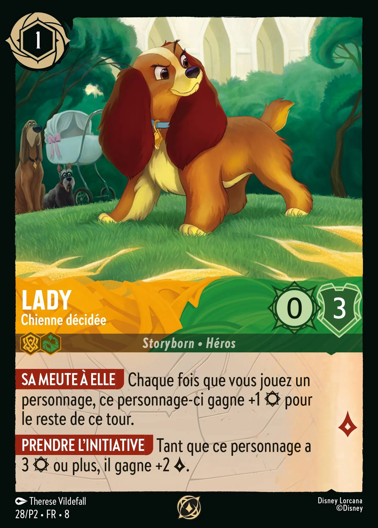 Lady - Chienne décidée — Promos - Year 2 — Lorcana