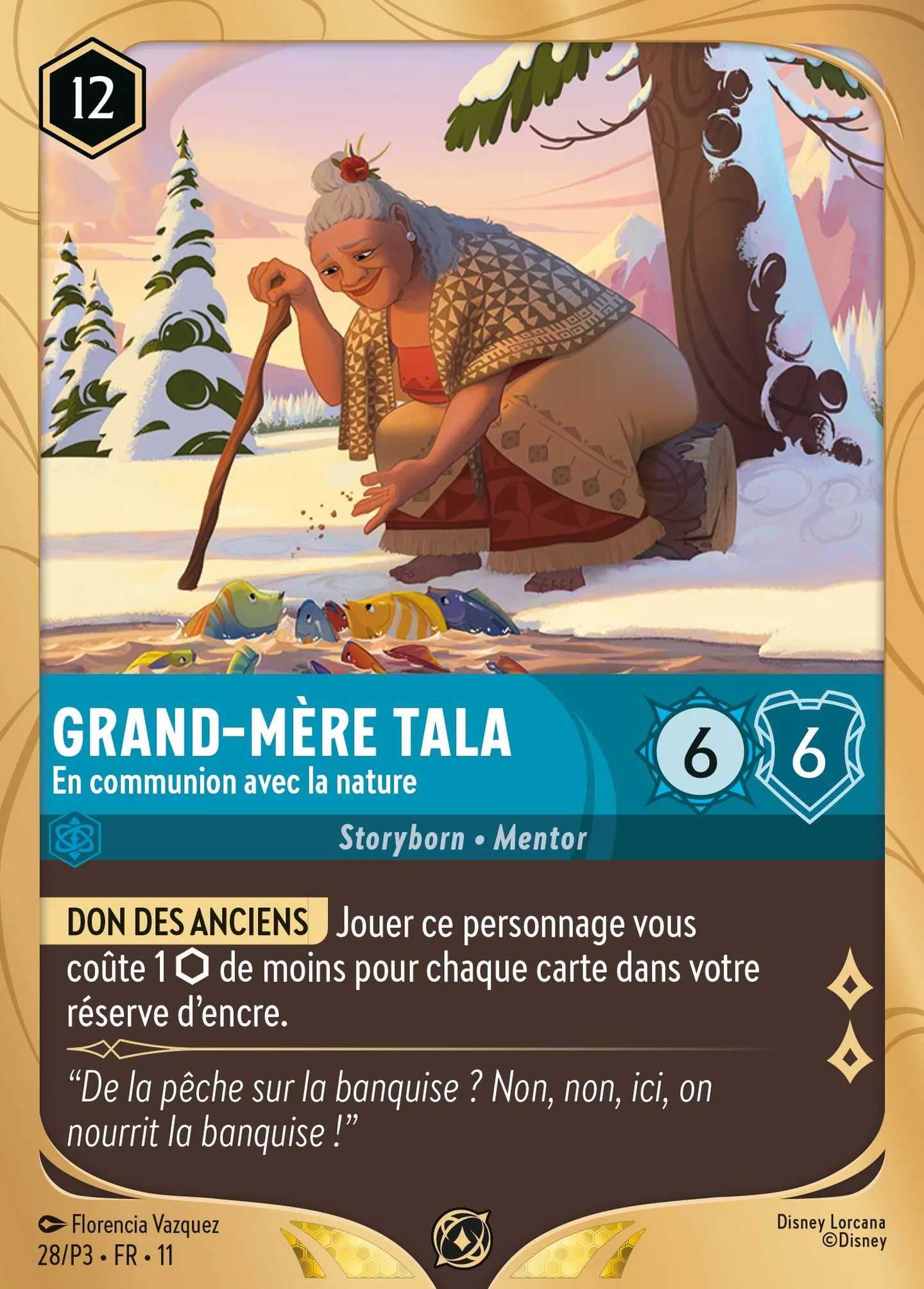 Grand-mère Tala - En communion avec la nature — Promos - Year 3 — Lorcana