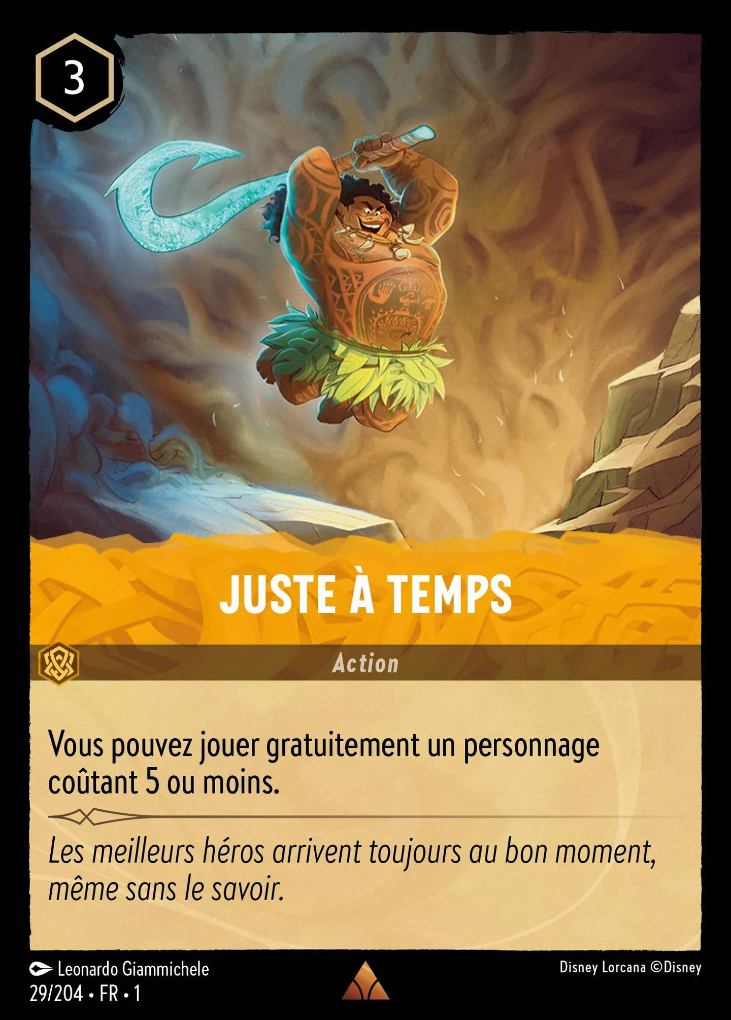 Juste à temps — The First Chapter — Lorcana
