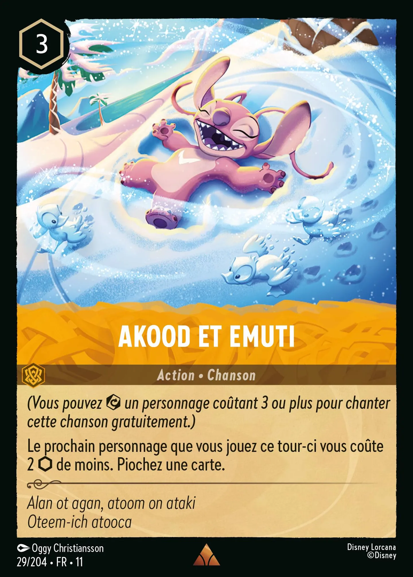 Akood et Emuti — Winterspell — Lorcana