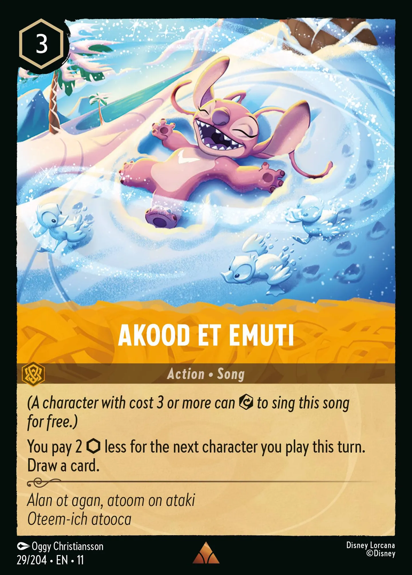 Akood et Emuti — Winterspell — Lorcana