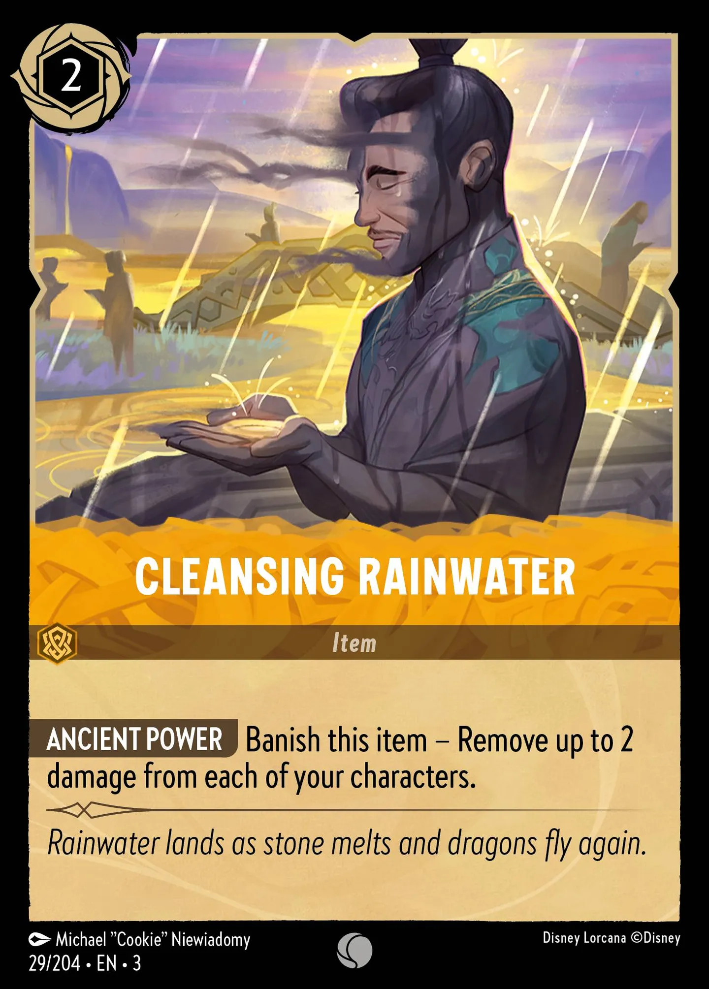 Cleansing Rainwater — Into the Inklands — Lorcana