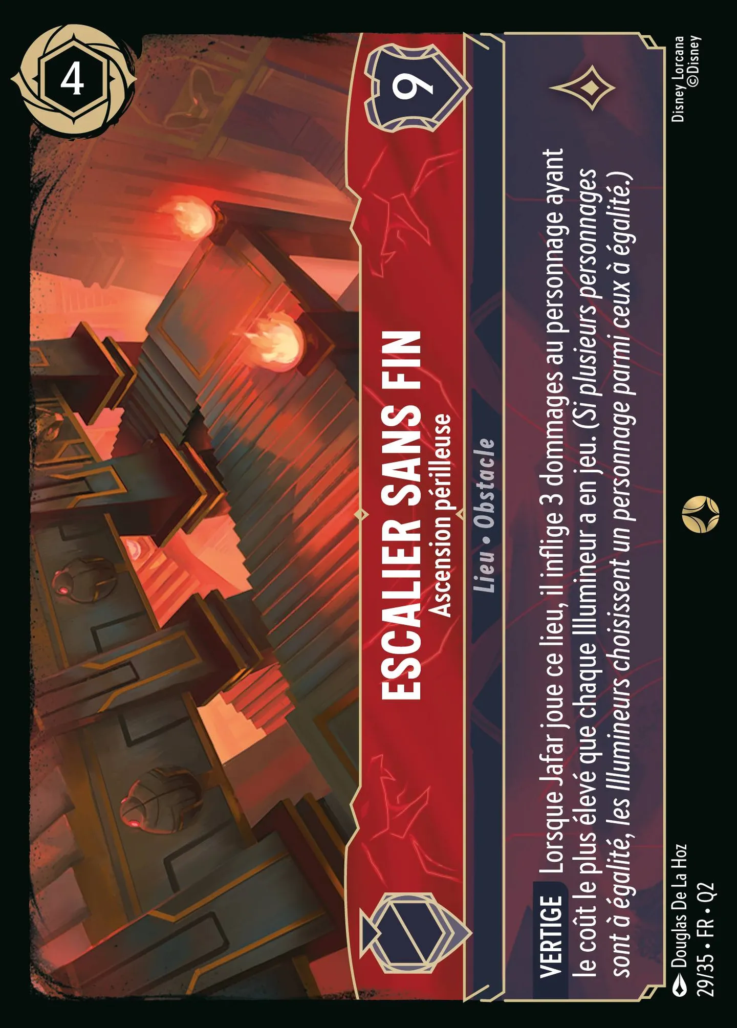 Escalier sans fin - Ascension périlleuse — Illumineer's Quest: Palace Heist — Lorcana