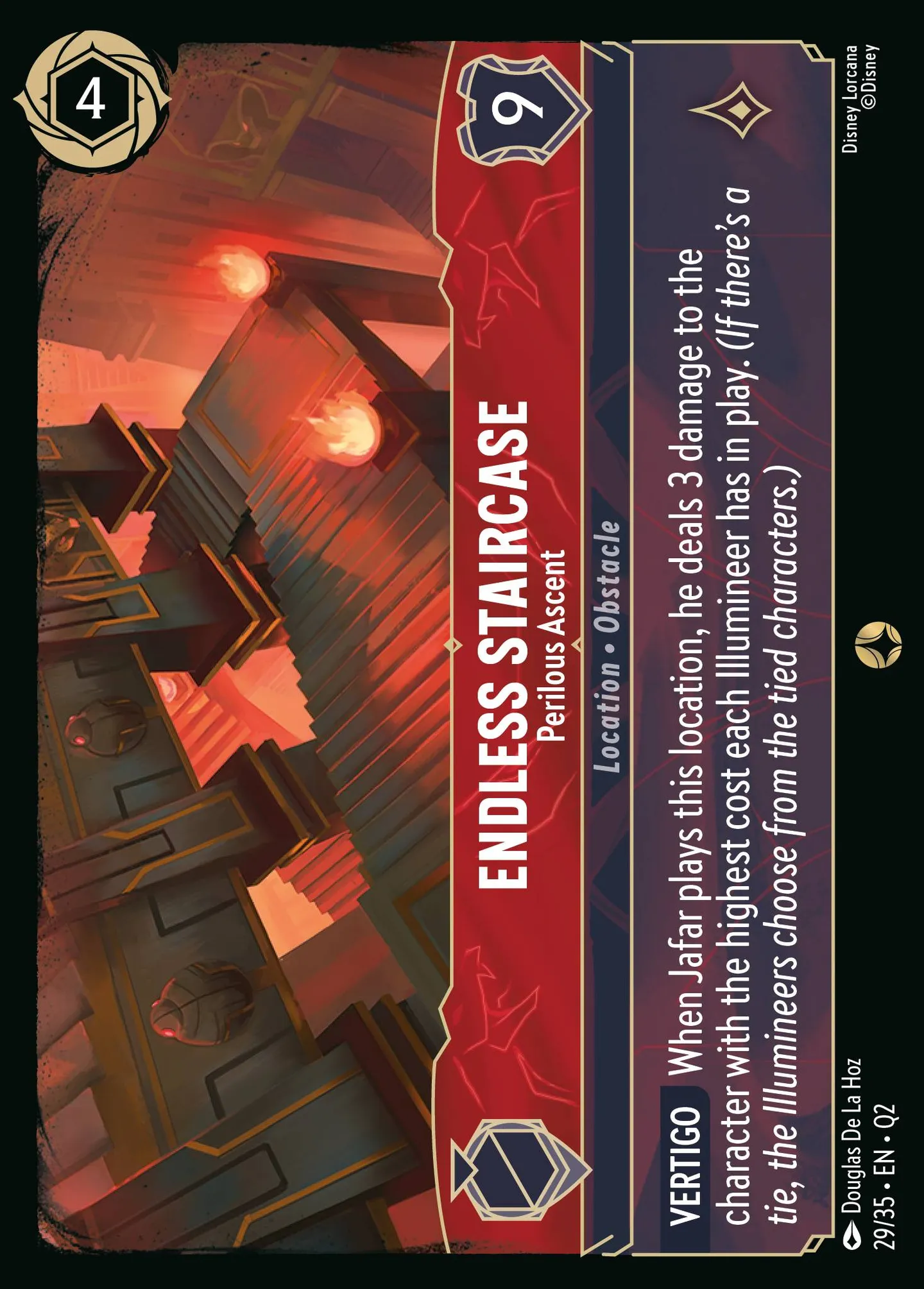 Endless Staircase - Perilous Ascent — Illumineer's Quest: Palace Heist — Lorcana