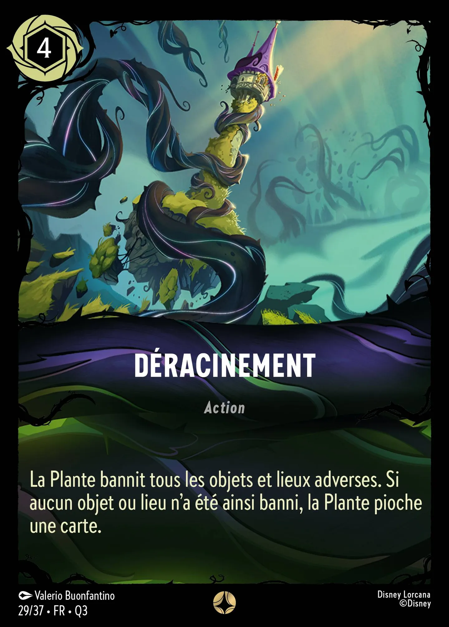 Déracinement — Illumineer's Quest: The Great Hunny Rescue — Lorcana