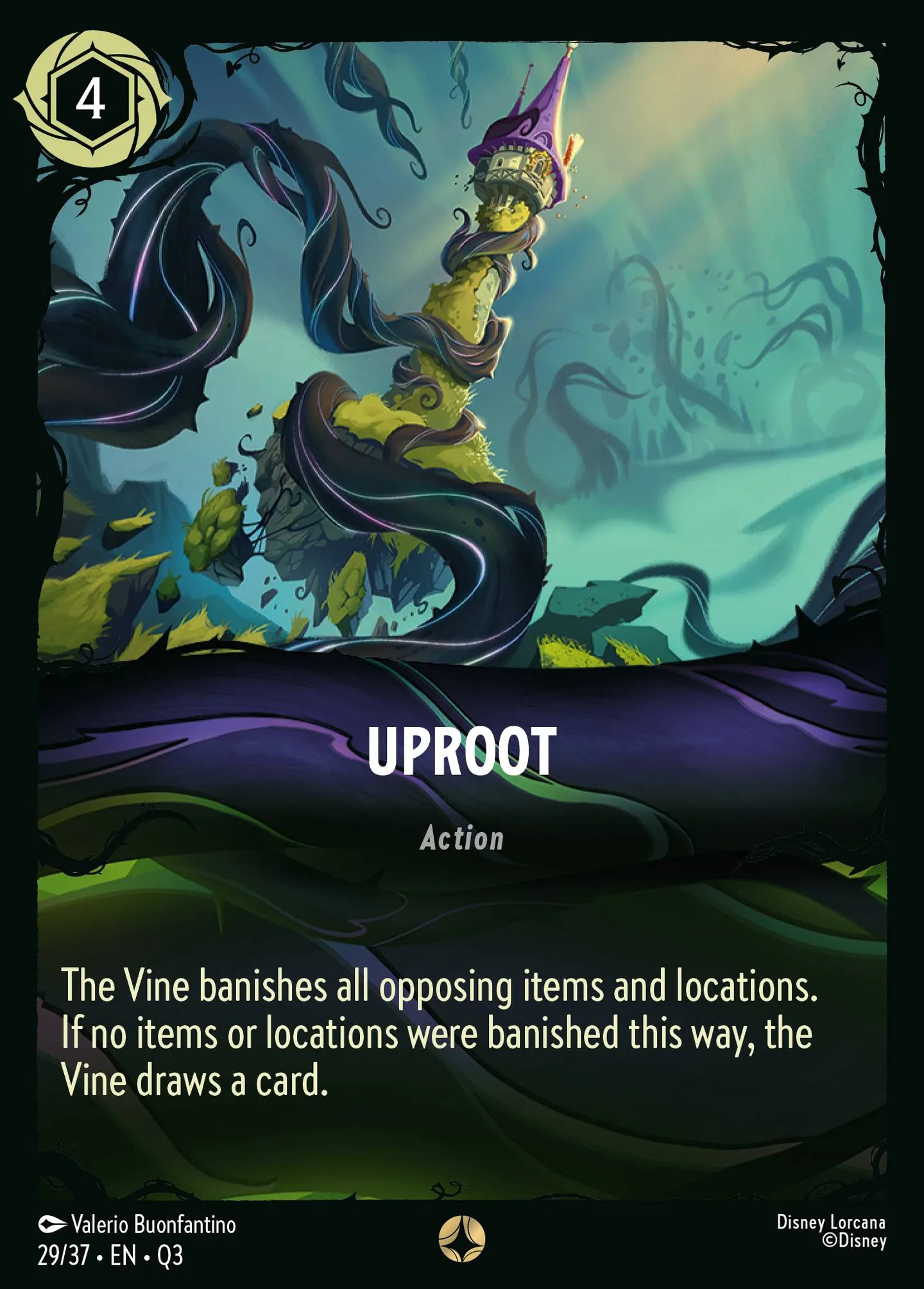 Uproot — Illumineer's Quest: The Great Hunny Rescue — Lorcana