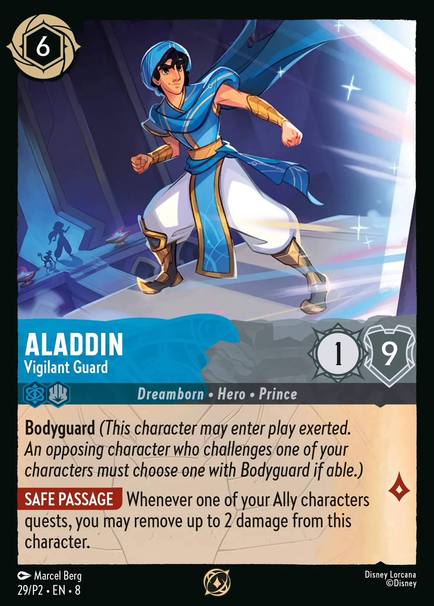 Aladdin - Protecteur vigilant — Promos - Year 2 — Lorcana
