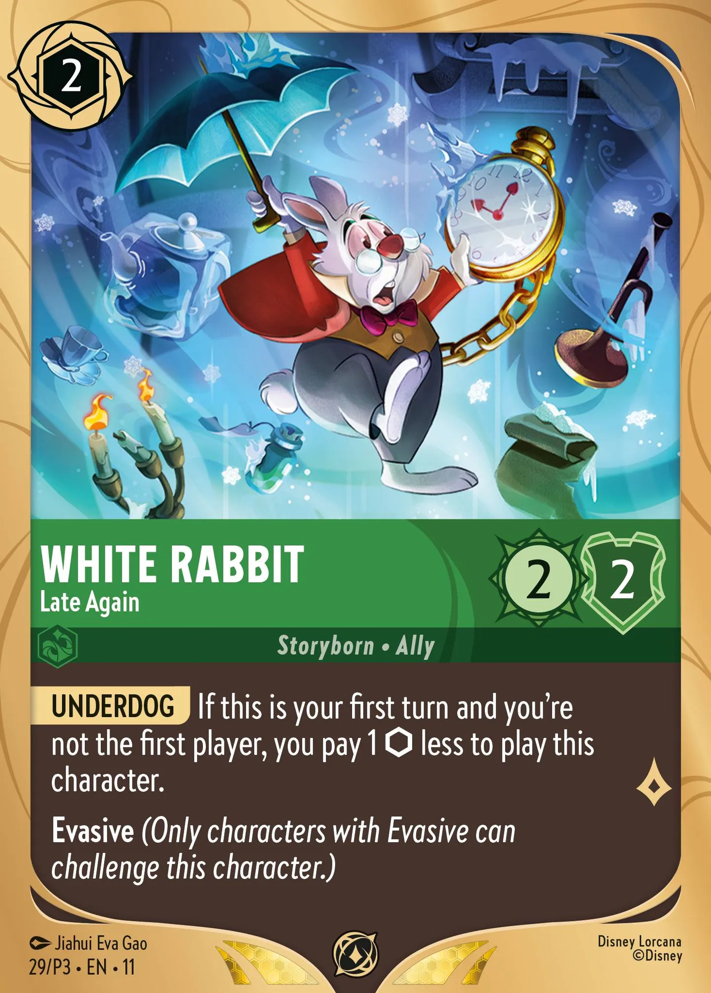White Rabbit - Late Again — Promos - Year 3 — Lorcana