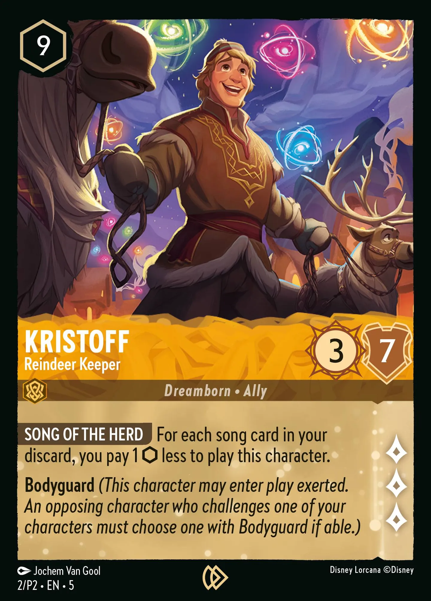 Kristoff - Reindeer Keeper — Promos - Year 2 — Lorcana