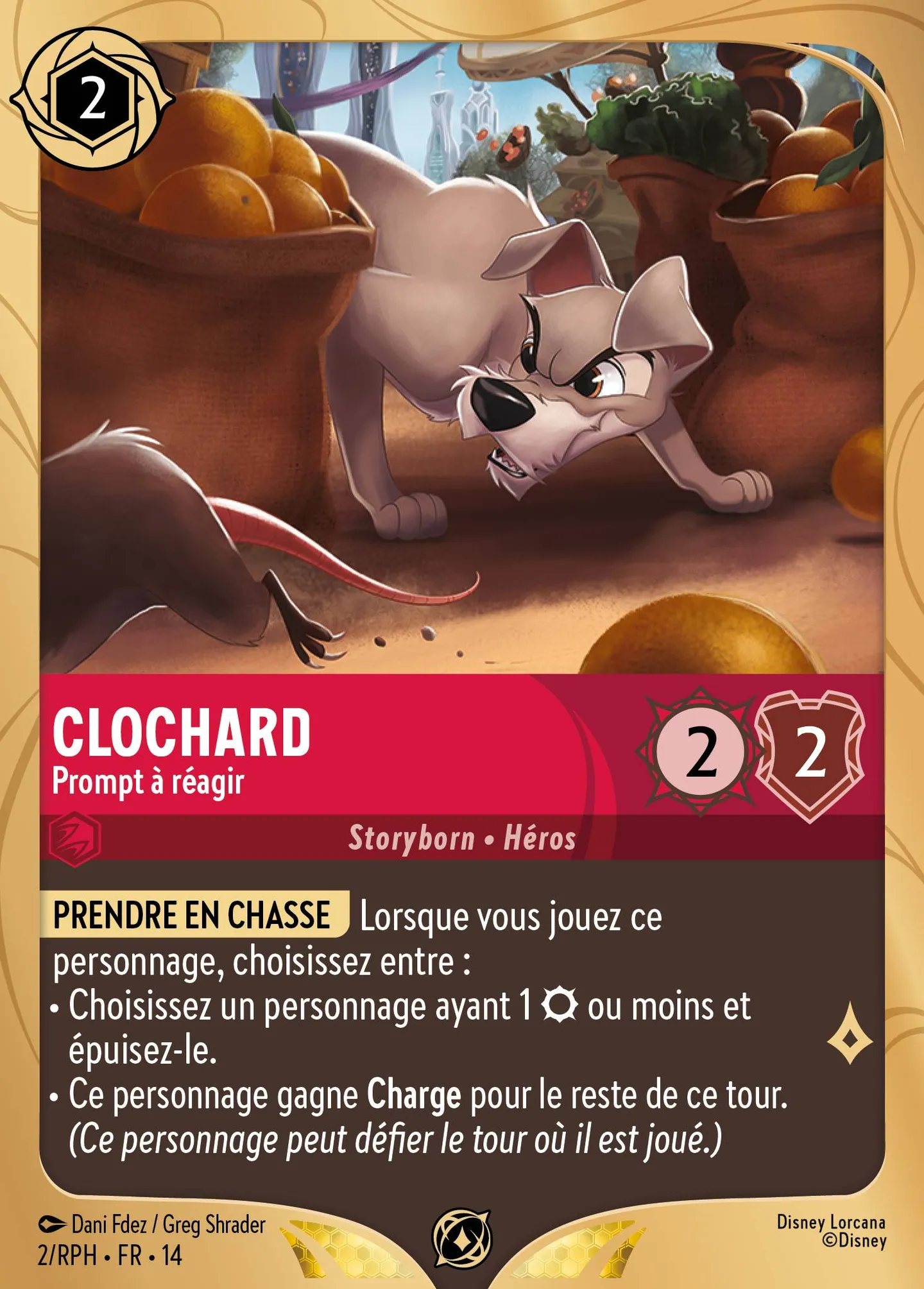 Clochard - Prompt à réagir — Play Hub Promos — Lorcana