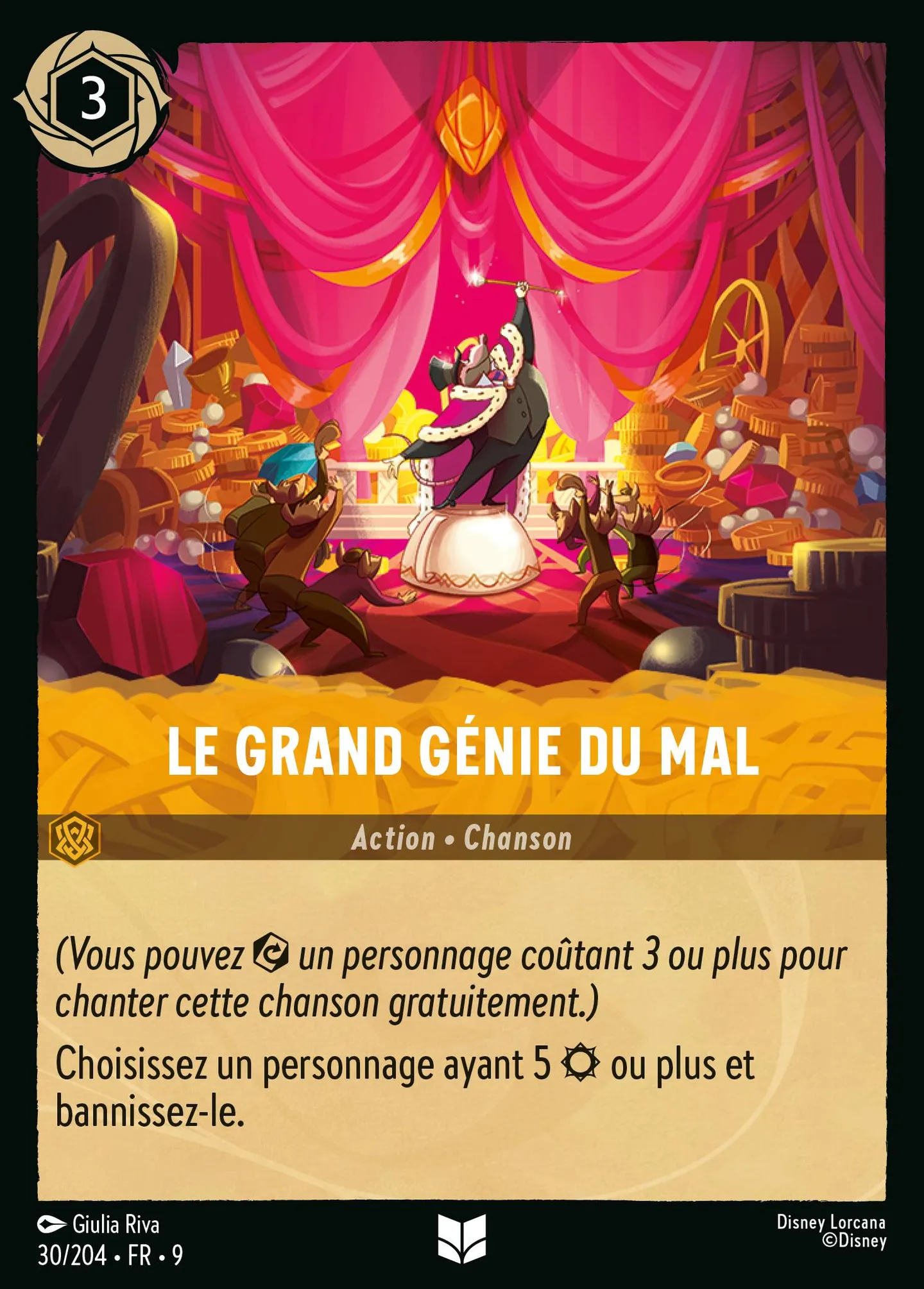 Le Grand Génie du Mal — Fabled — Lorcana