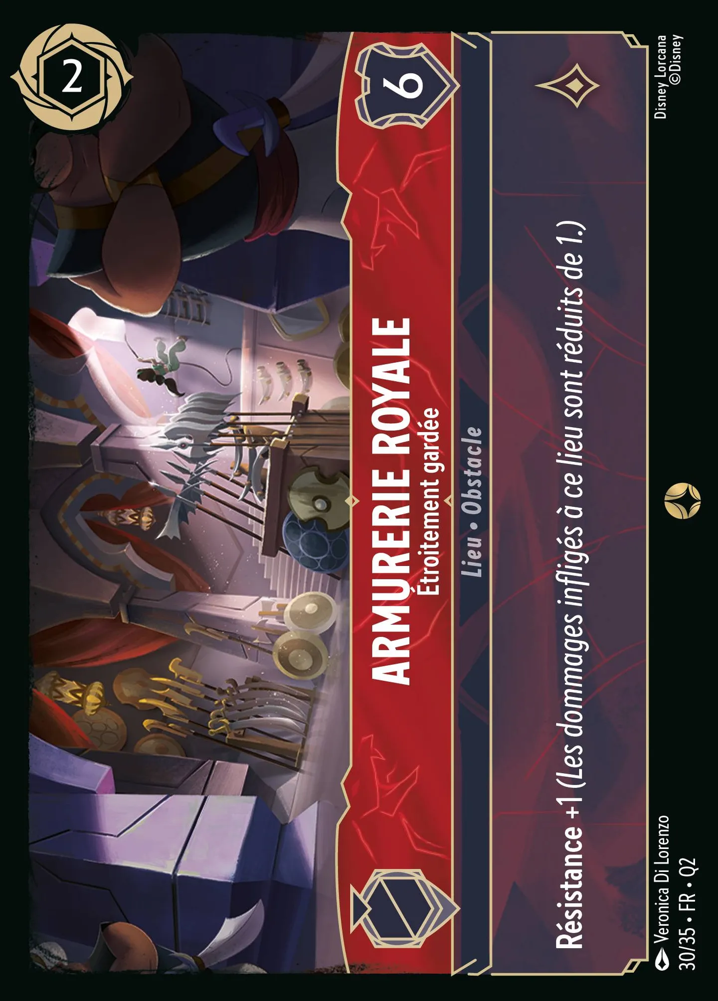 Armurerie royale - Étroitement gardée — Illumineer's Quest: Palace Heist — Lorcana