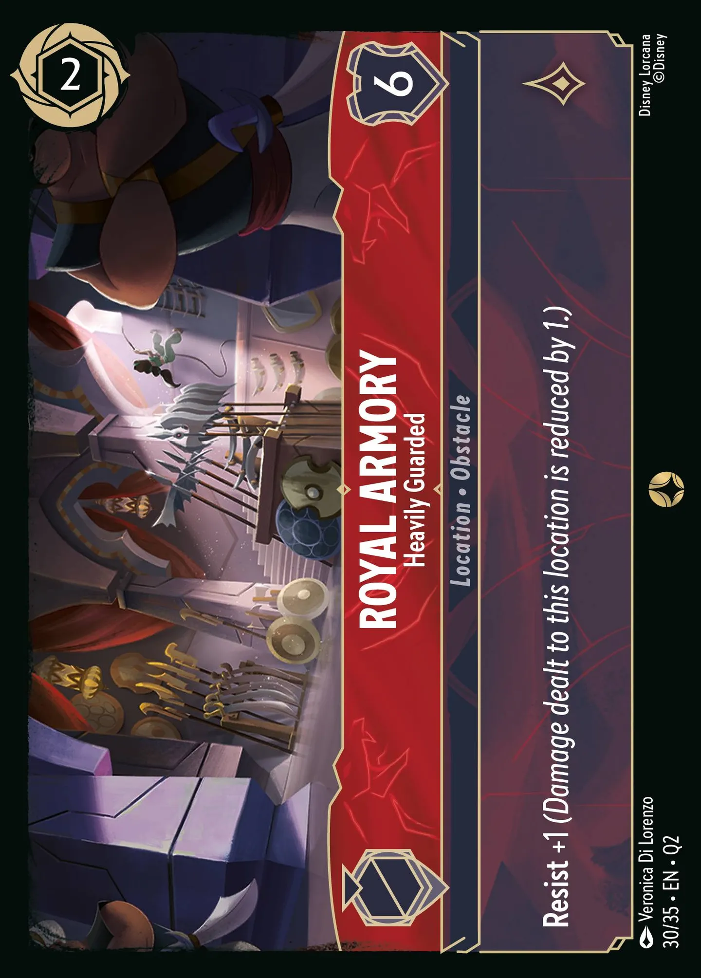 Royal Armory - Heavily Guarded — Illumineer's Quest: Palace Heist — Lorcana