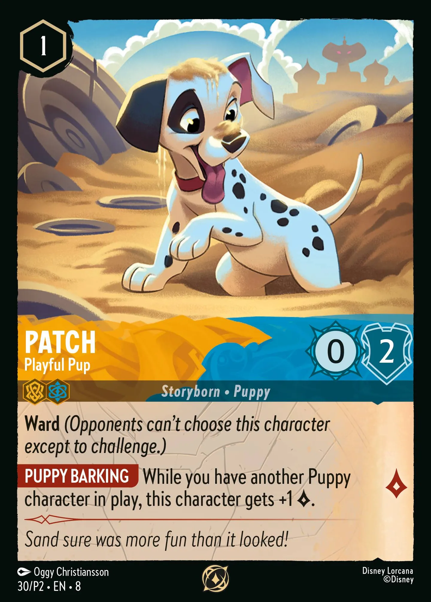 Patch - Chiot joueur — Promos - Year 2 — Lorcana