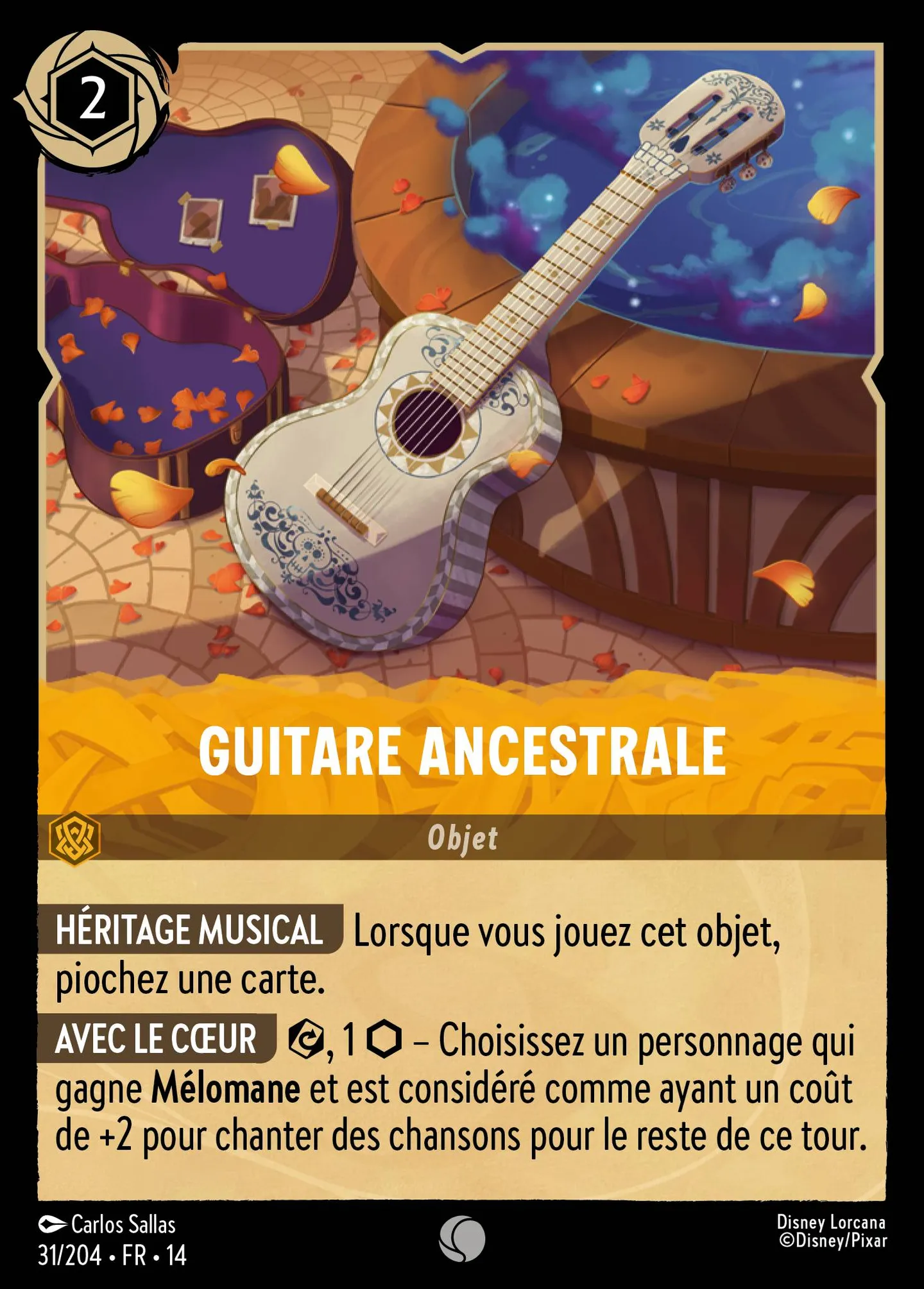 Guitare ancestrale — Hyperia City — Lorcana