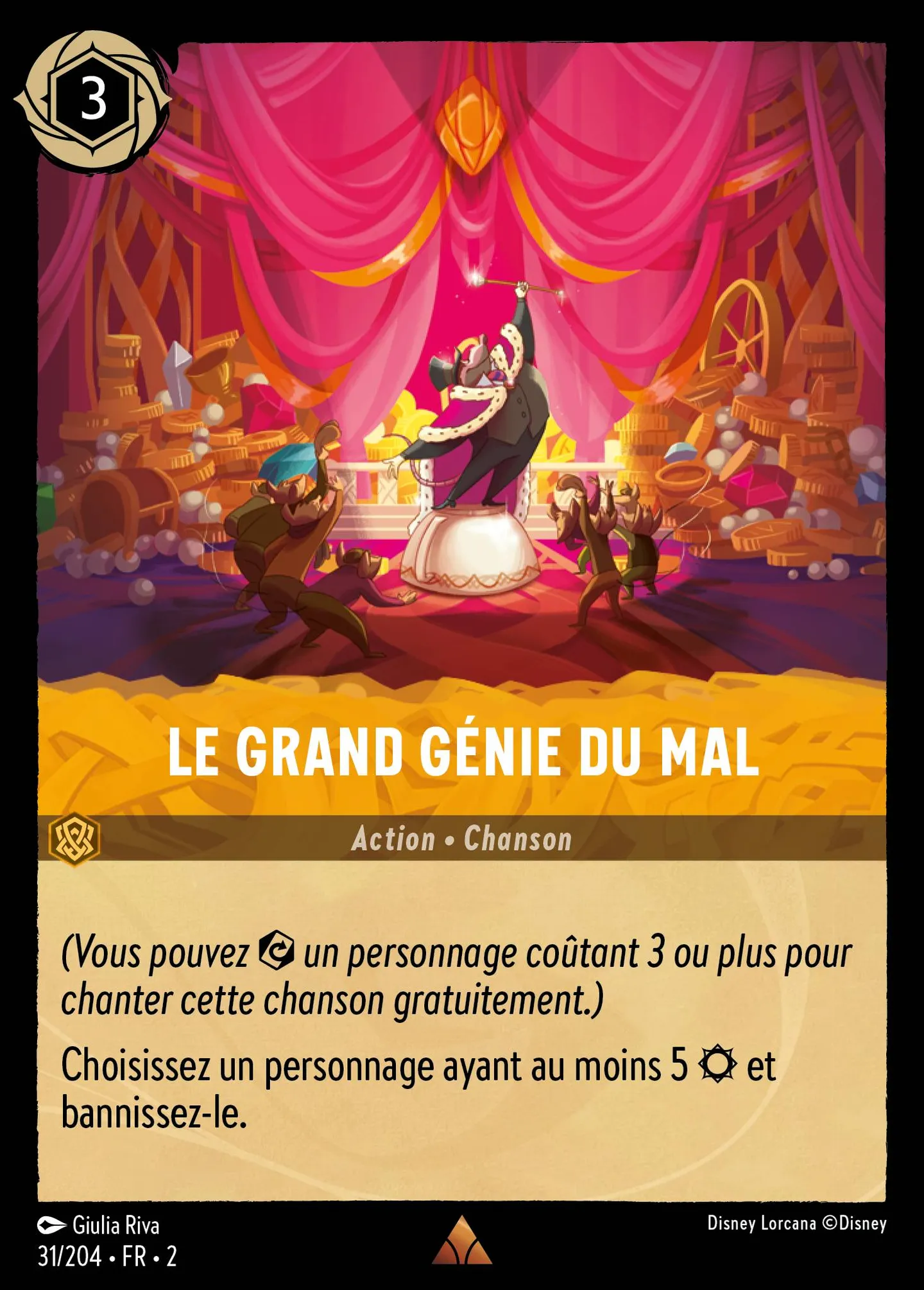 Le Grand Génie du Mal — Rise of the Floodborn — Lorcana