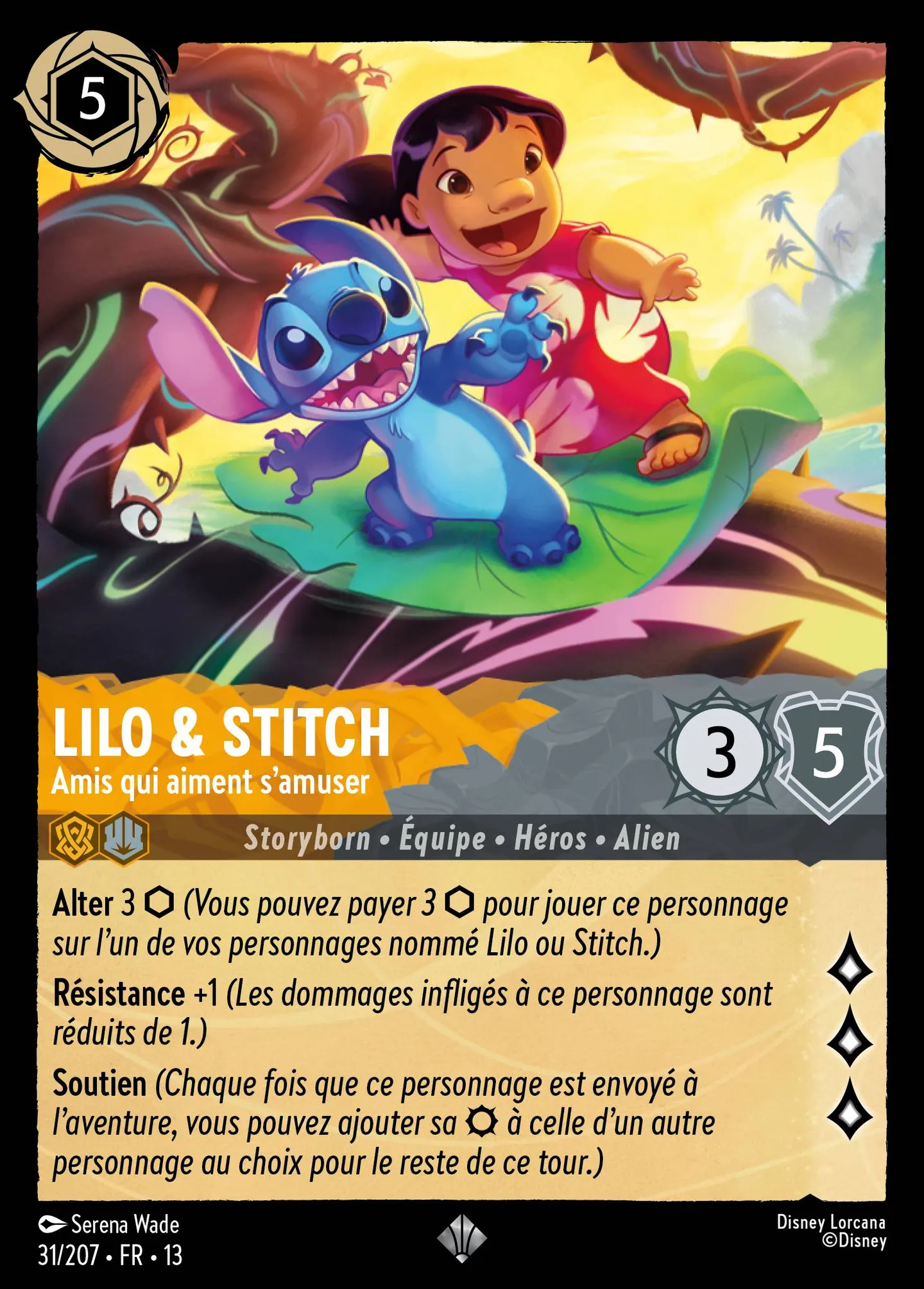Lilo & Stitch - Amis qui aiment s'amuser — Attack of the Vine! — Lorcana