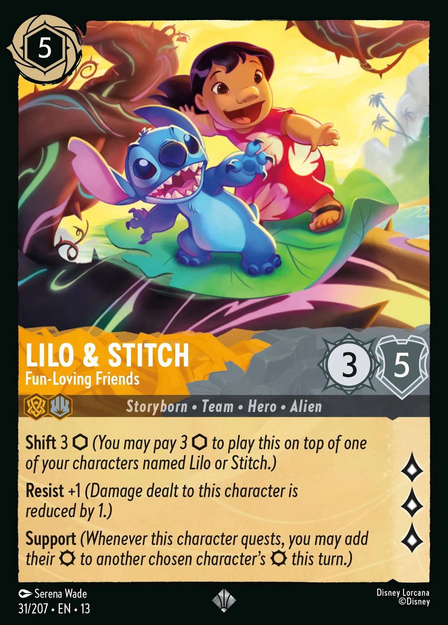 Lilo & Stitch - Fun-Loving Friends — Attack of the Vine! — Lorcana