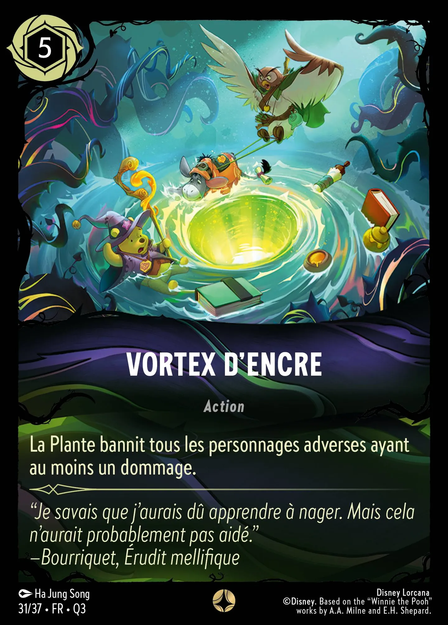 Vortex d'encre — Illumineer's Quest: The Great Hunny Rescue — Lorcana