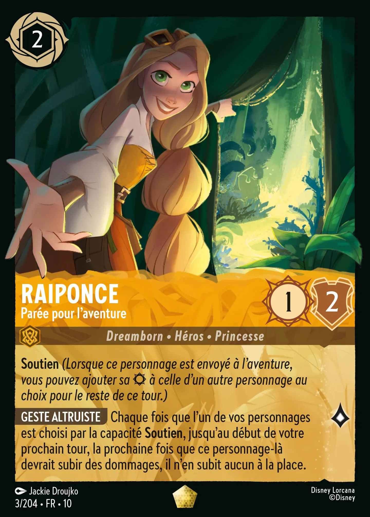 Raiponce - Parée pour l'aventure — Whispers in the Well — Lorcana
