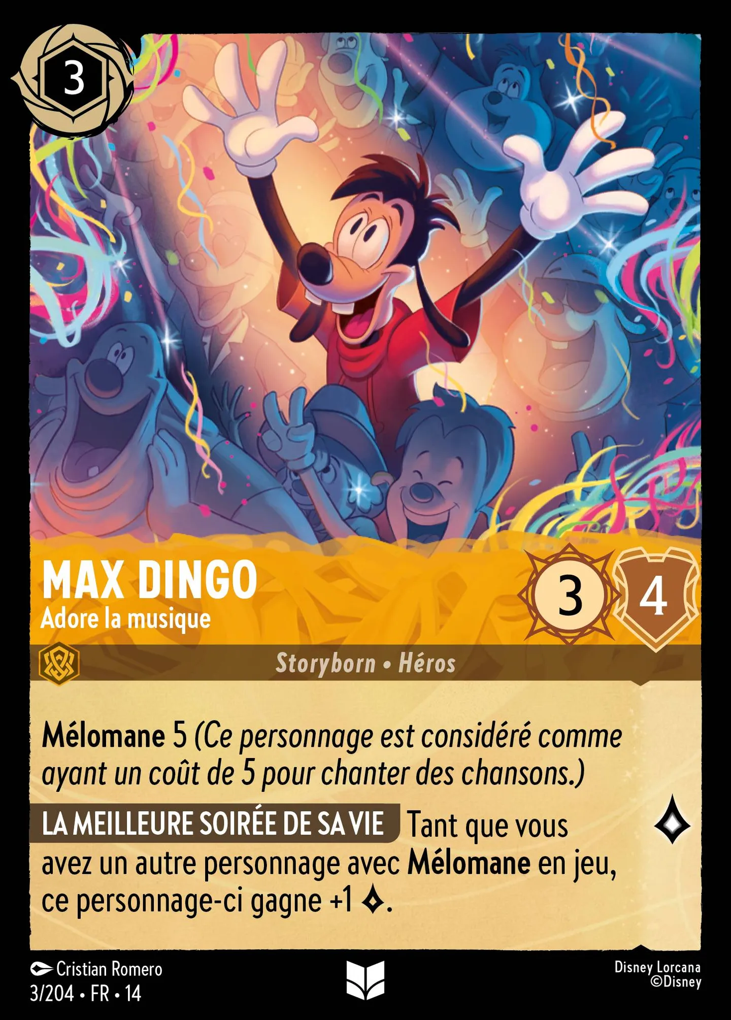 Max Dingo - Adore la musique — Hyperia City — Lorcana