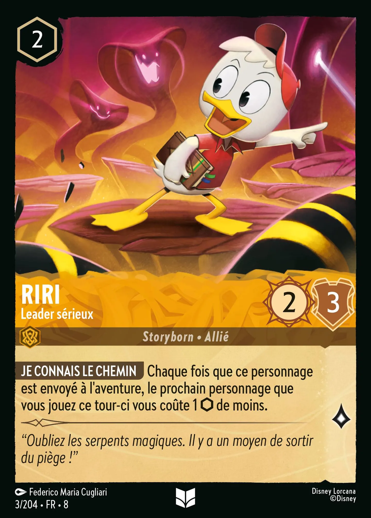 Riri - Leader sérieux — The Reign of Jafar — Lorcana