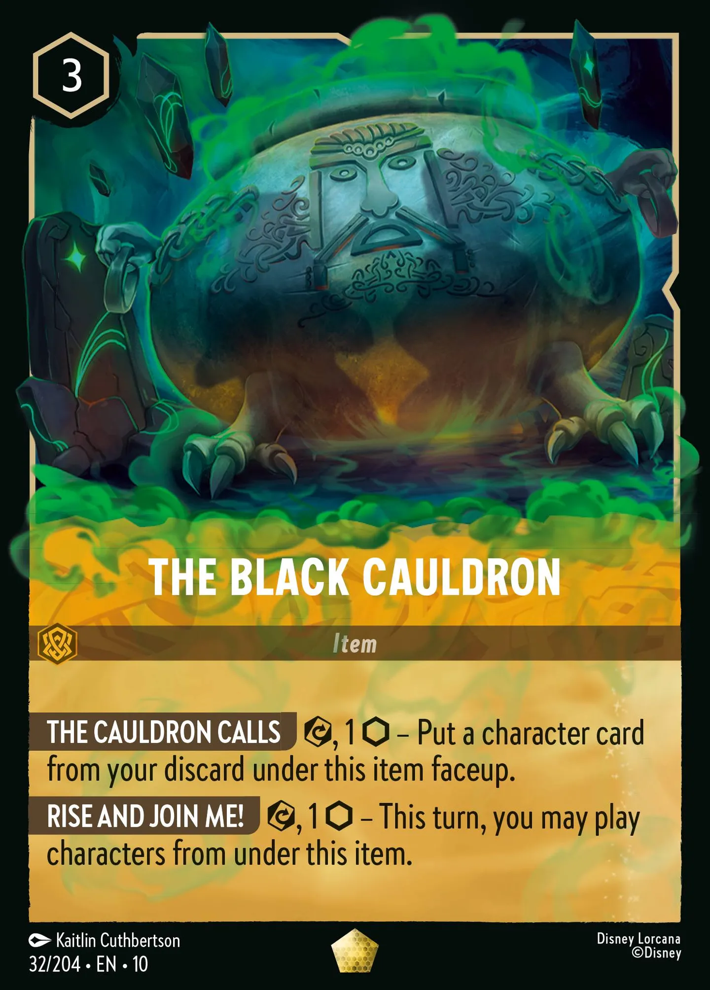 The Black Cauldron — Whispers in the Well — Lorcana