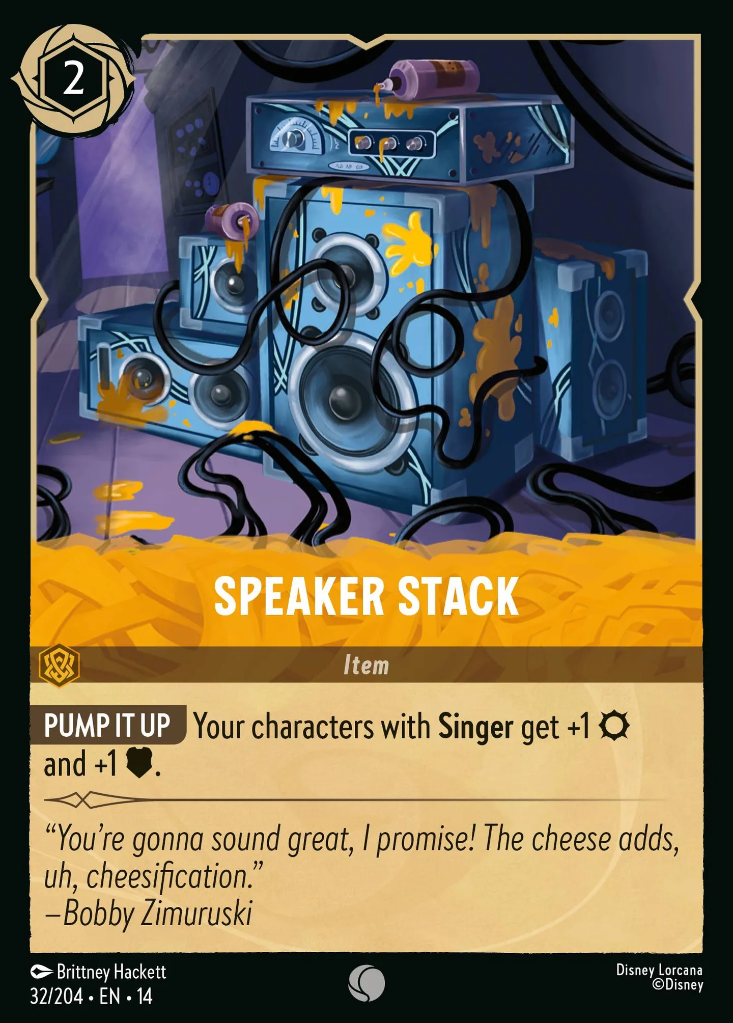 Speaker Stack — Hyperia City — Lorcana