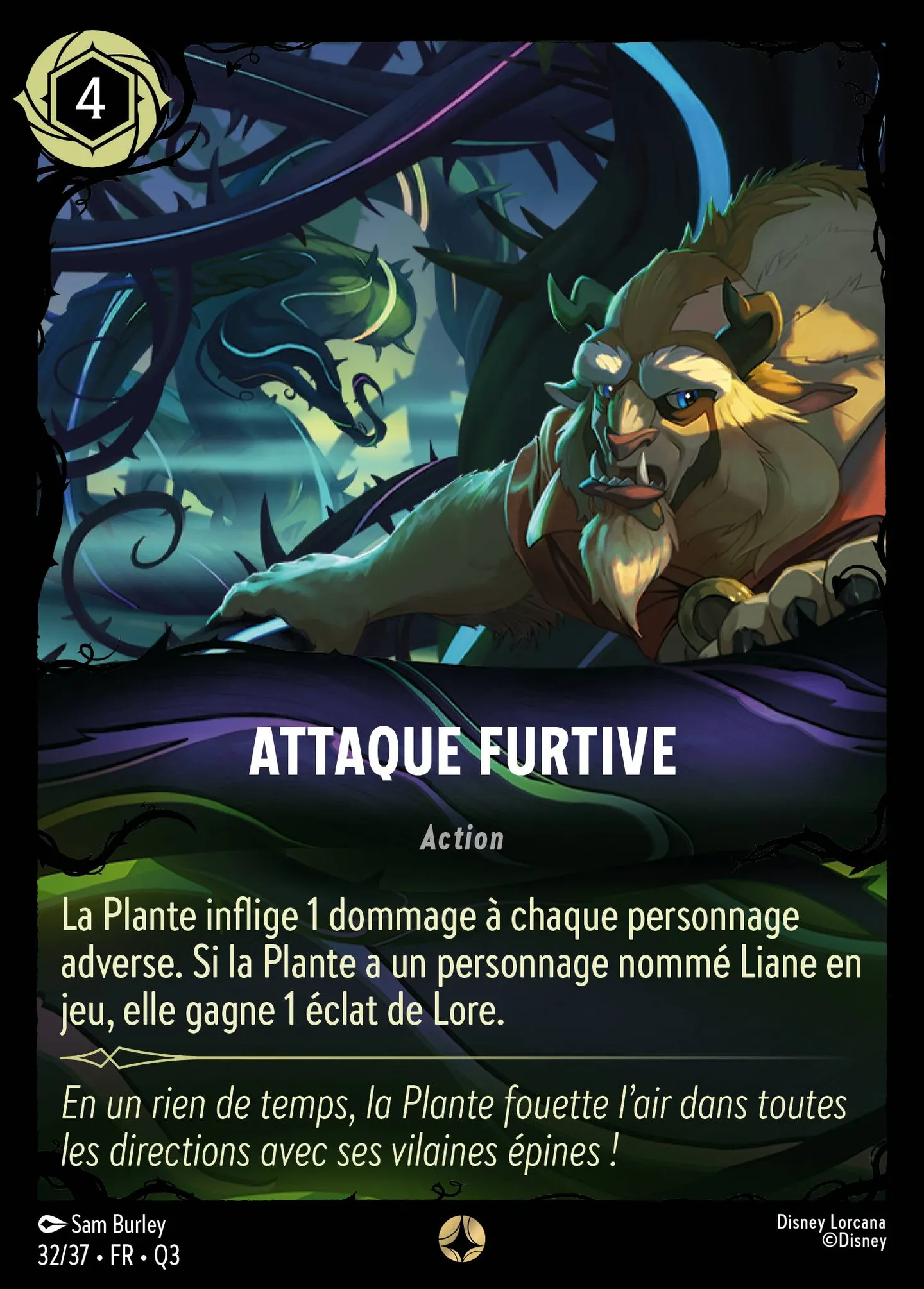 Attaque furtive — Illumineer's Quest: The Great Hunny Rescue — Lorcana