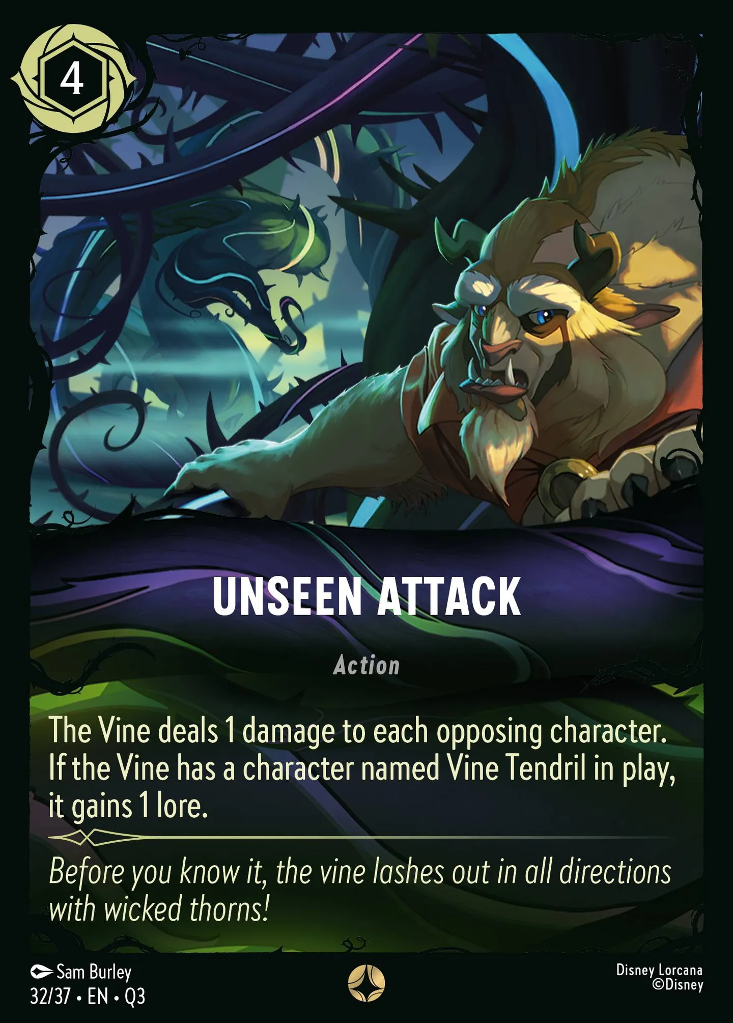 Unseen Attack — Illumineer's Quest: The Great Hunny Rescue — Lorcana