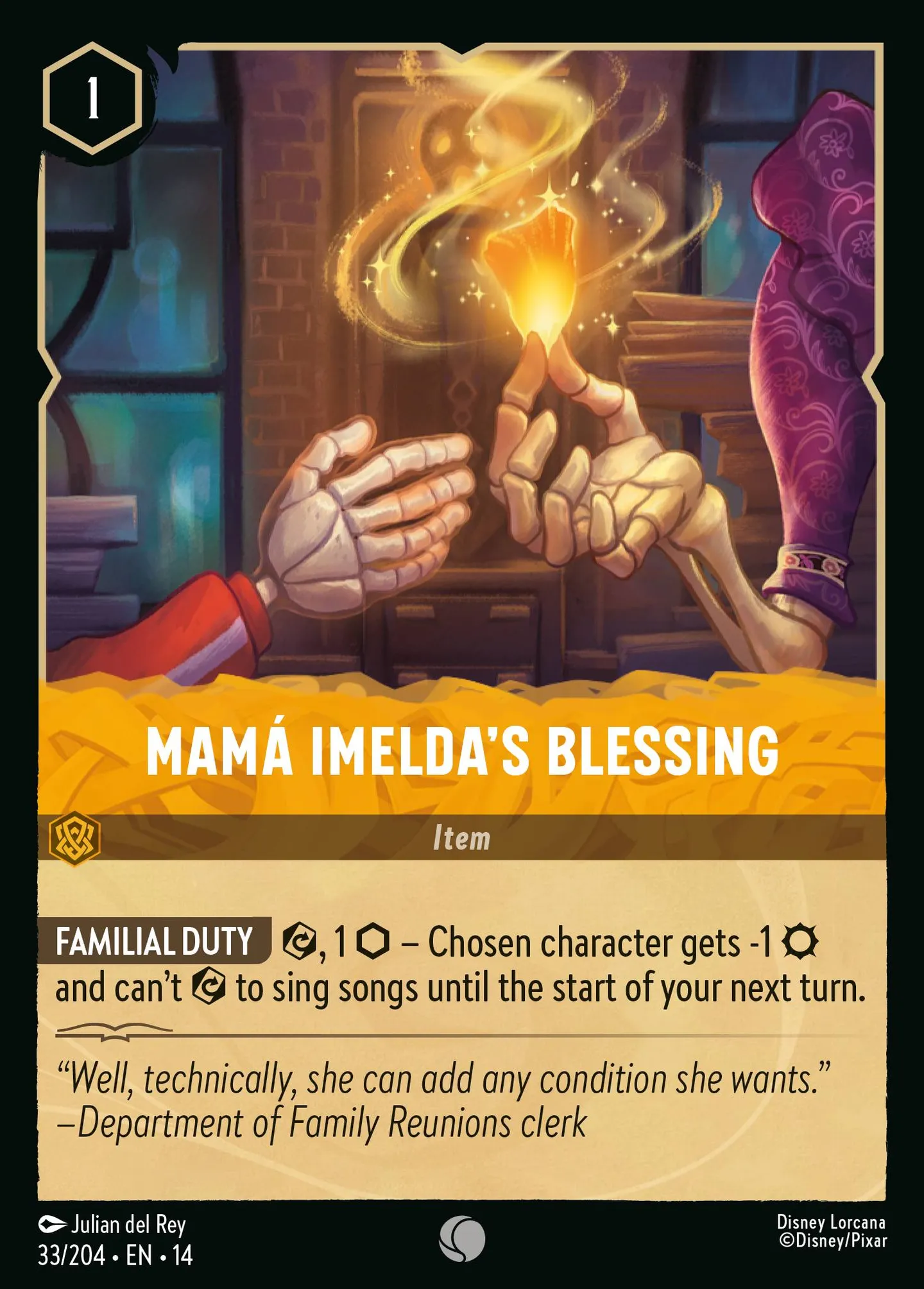 Mamá Imelda's Blessing — Hyperia City — Lorcana