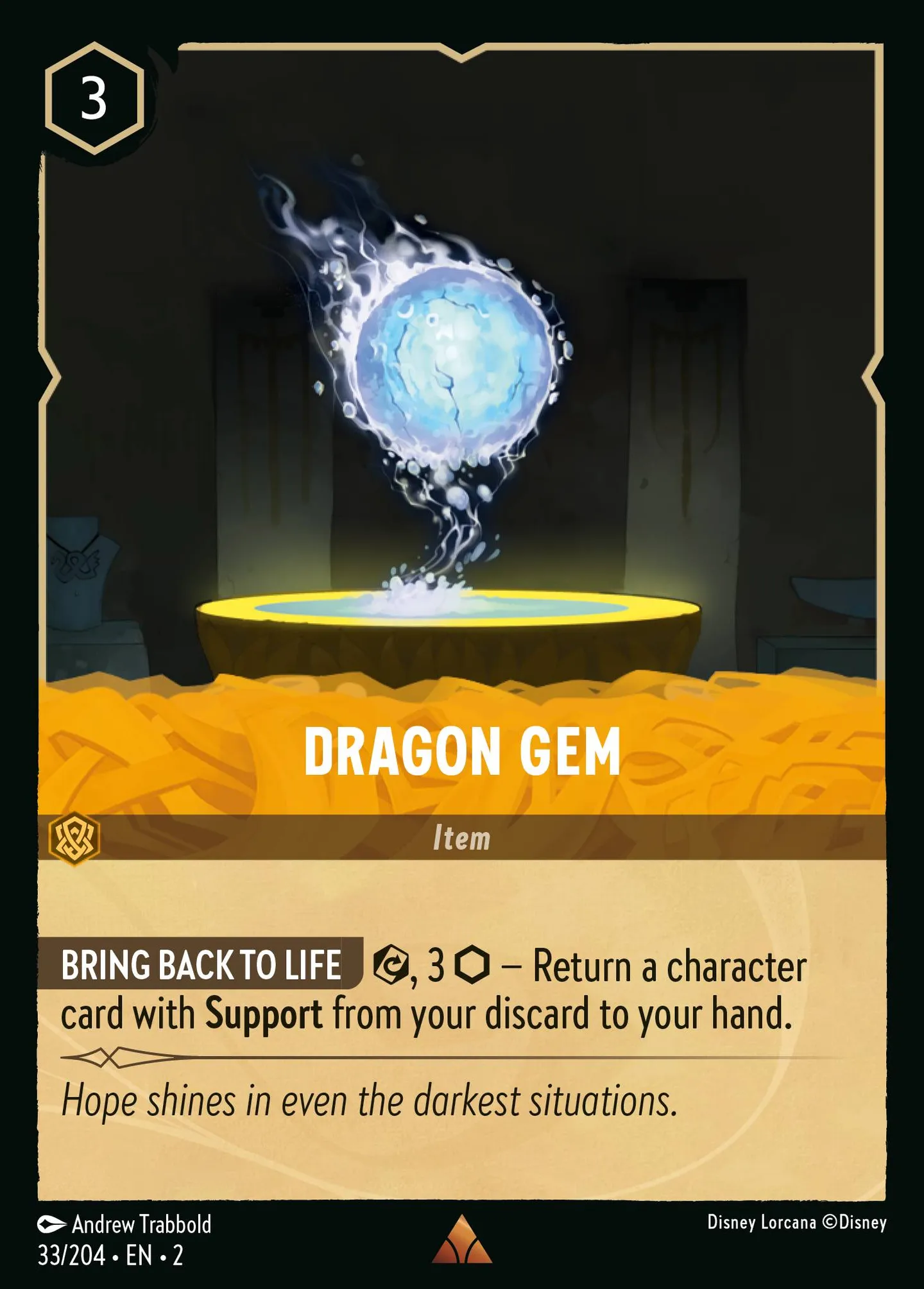Pierre de Dragon — Rise of the Floodborn — Lorcana