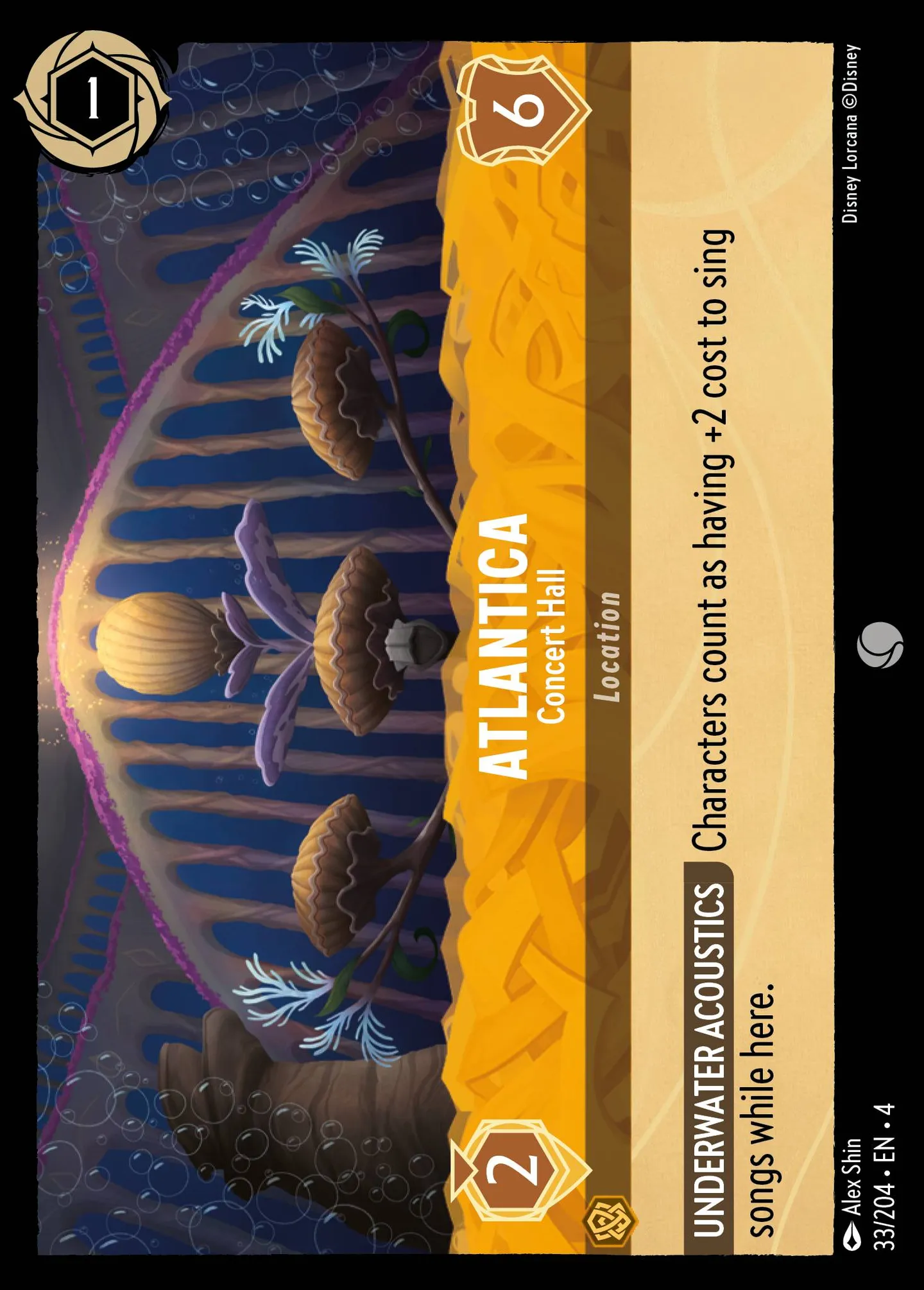 Atlantica - Salle de concert — Ursula's Return — Lorcana