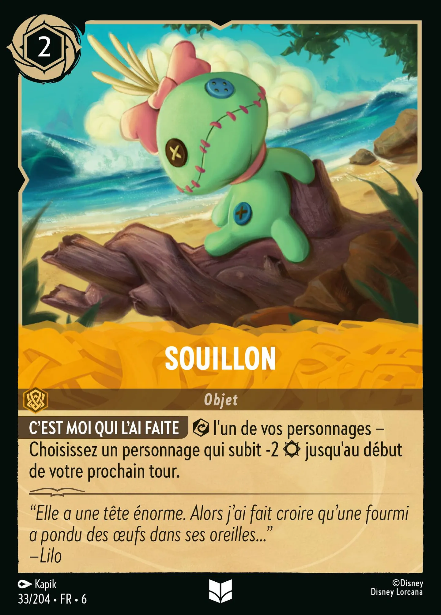 Souillon — Azurite Sea — Lorcana